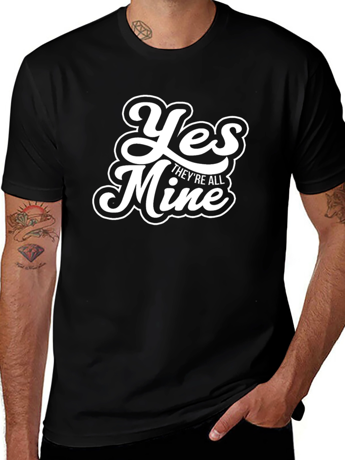 Yes Theyre All Mine Graphic Tee