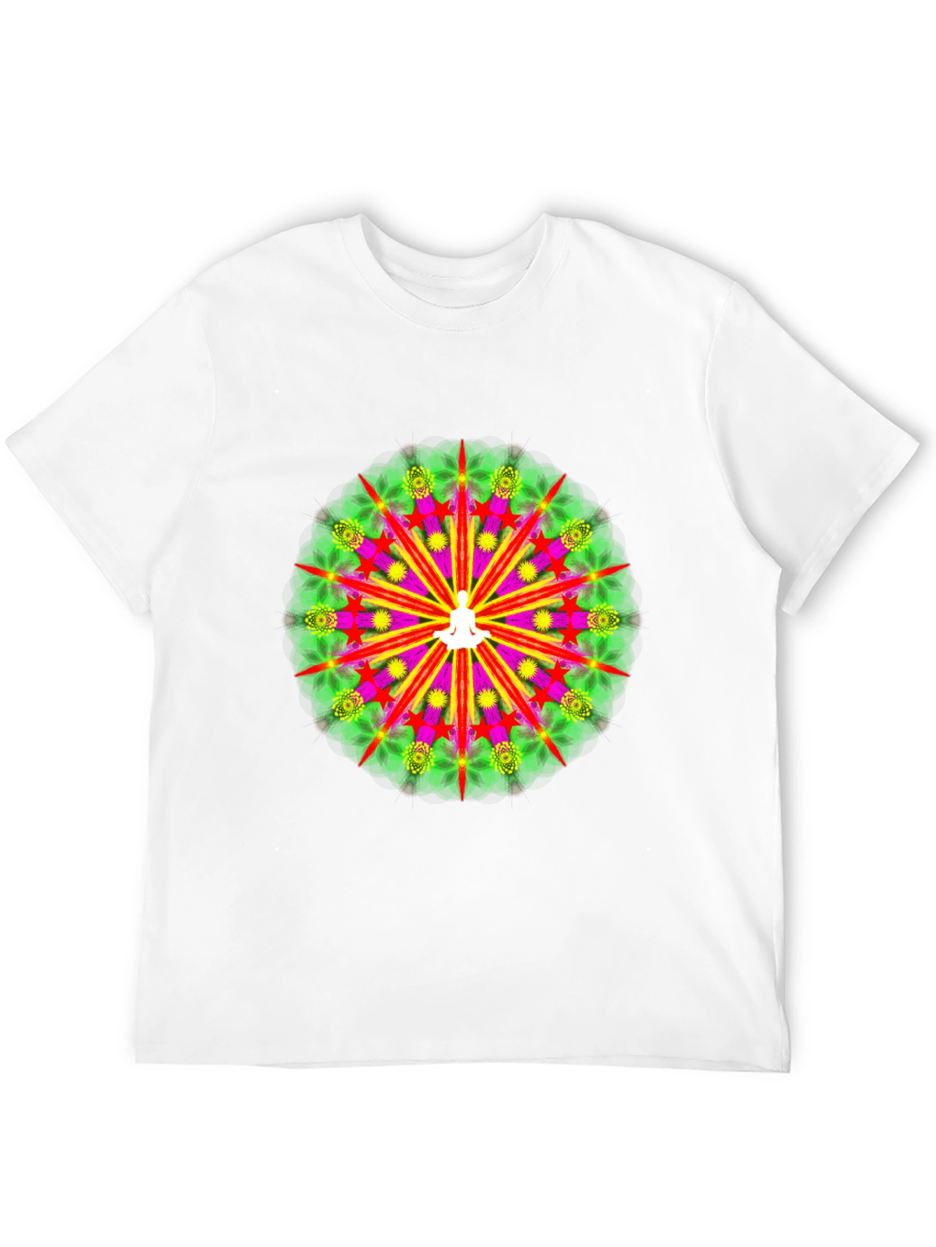 Zen Mandala T-Shirt - Meditative Design