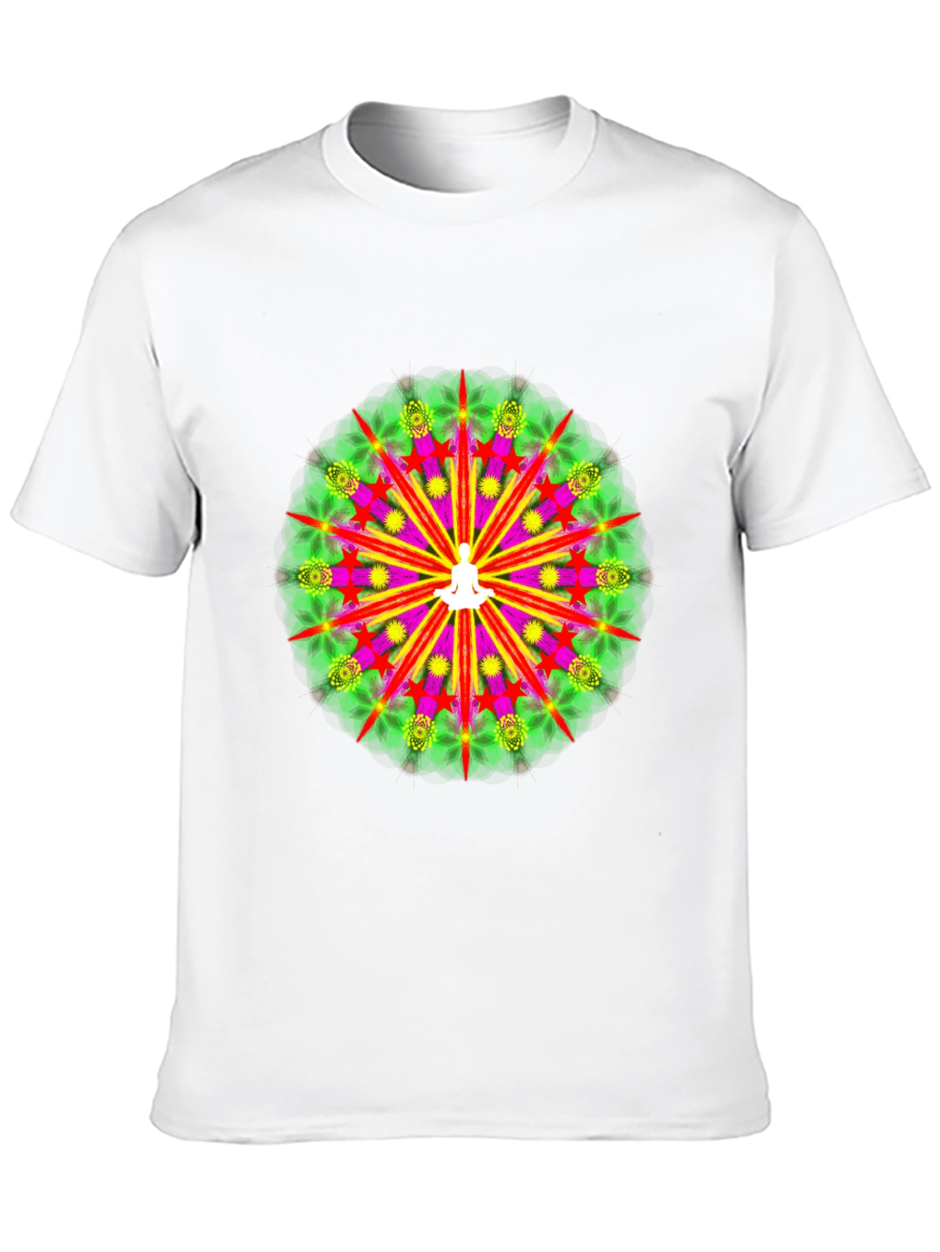 Zen Mandala T-Shirt - Meditative Design