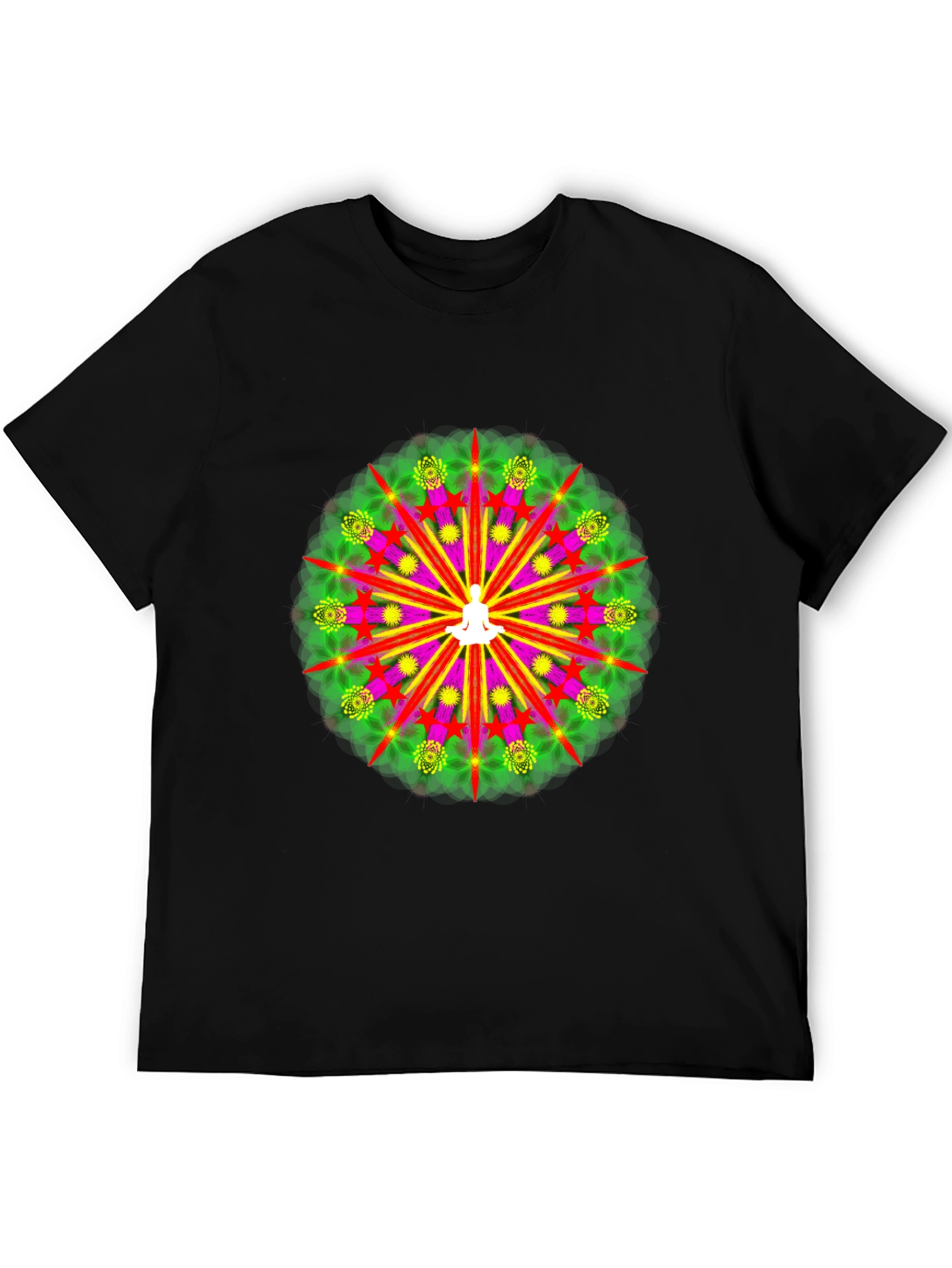 Zen Mandala T-Shirt - Meditative Design