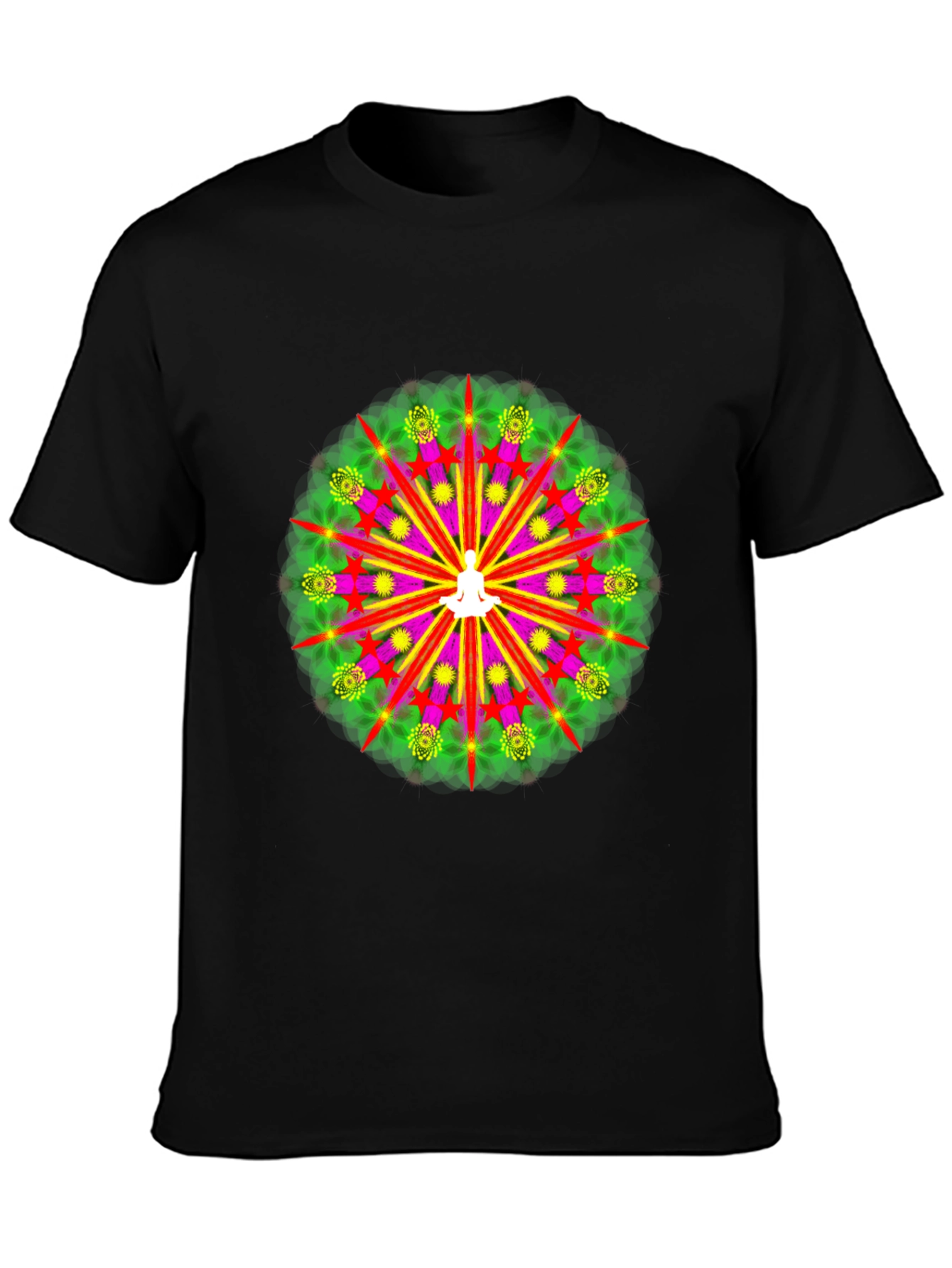 Zen Mandala T-Shirt - Meditative Design