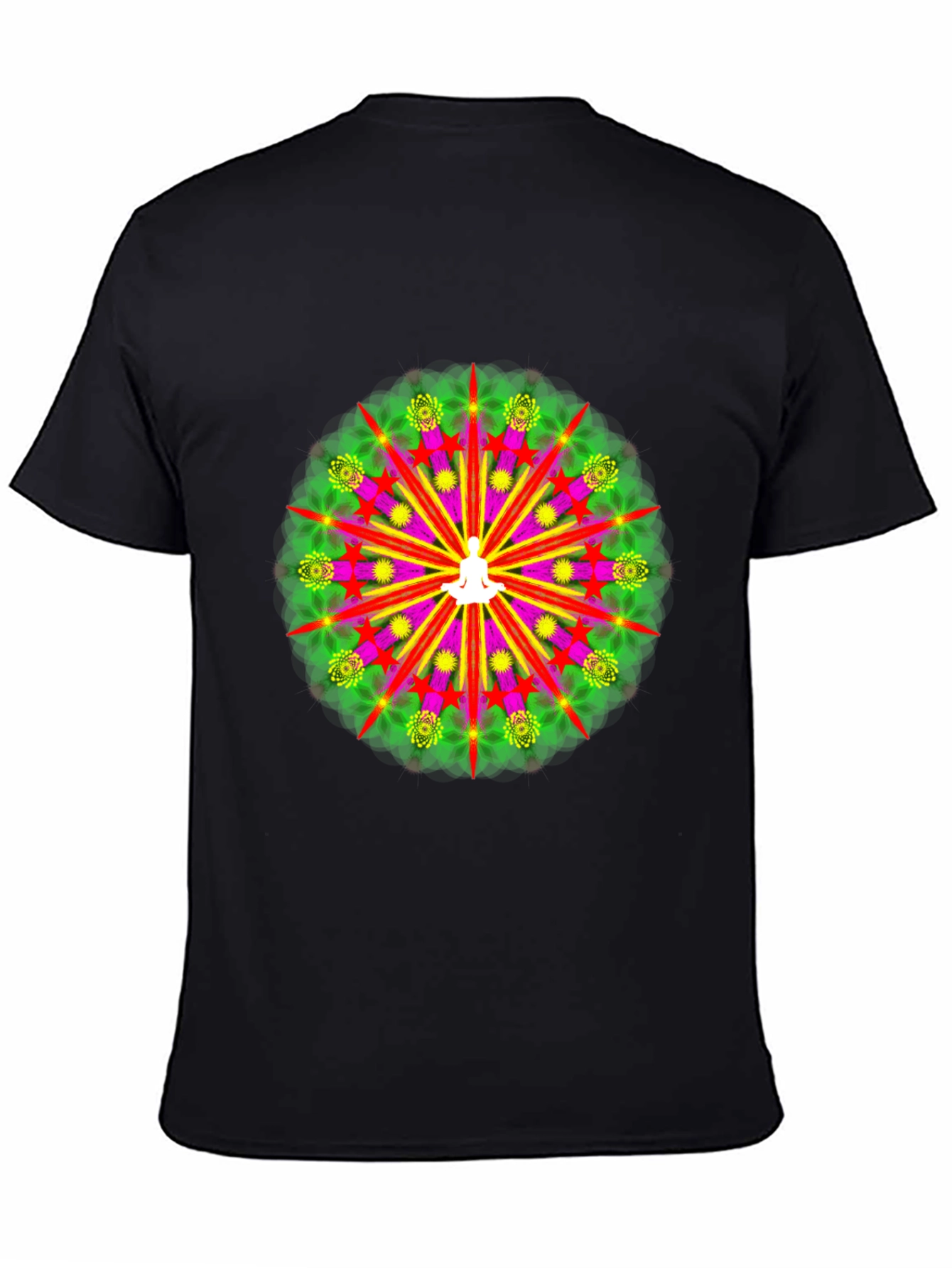 Zen Mandala T-Shirt - Meditative Design