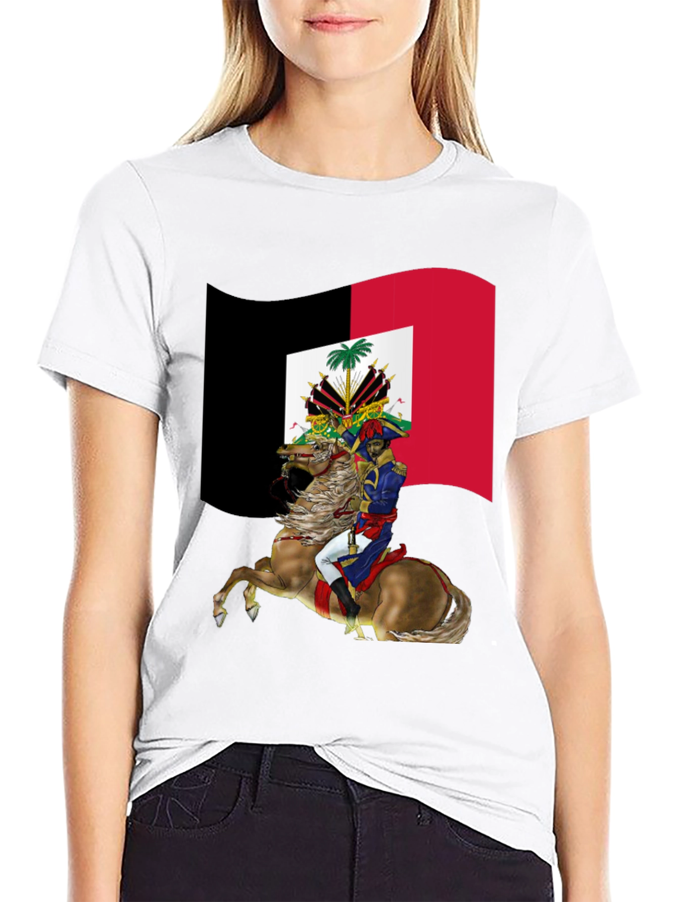 Haitian Flag T-Shirt: Toussaint Louverture
