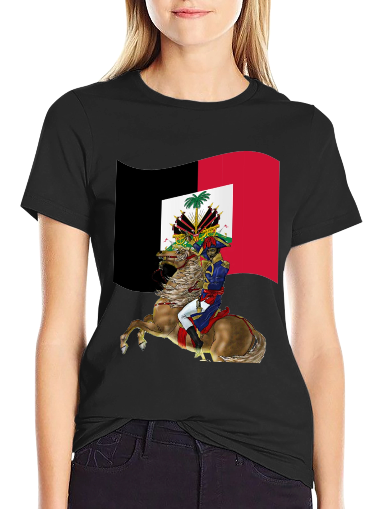 Haitian Flag T-Shirt: Toussaint Louverture