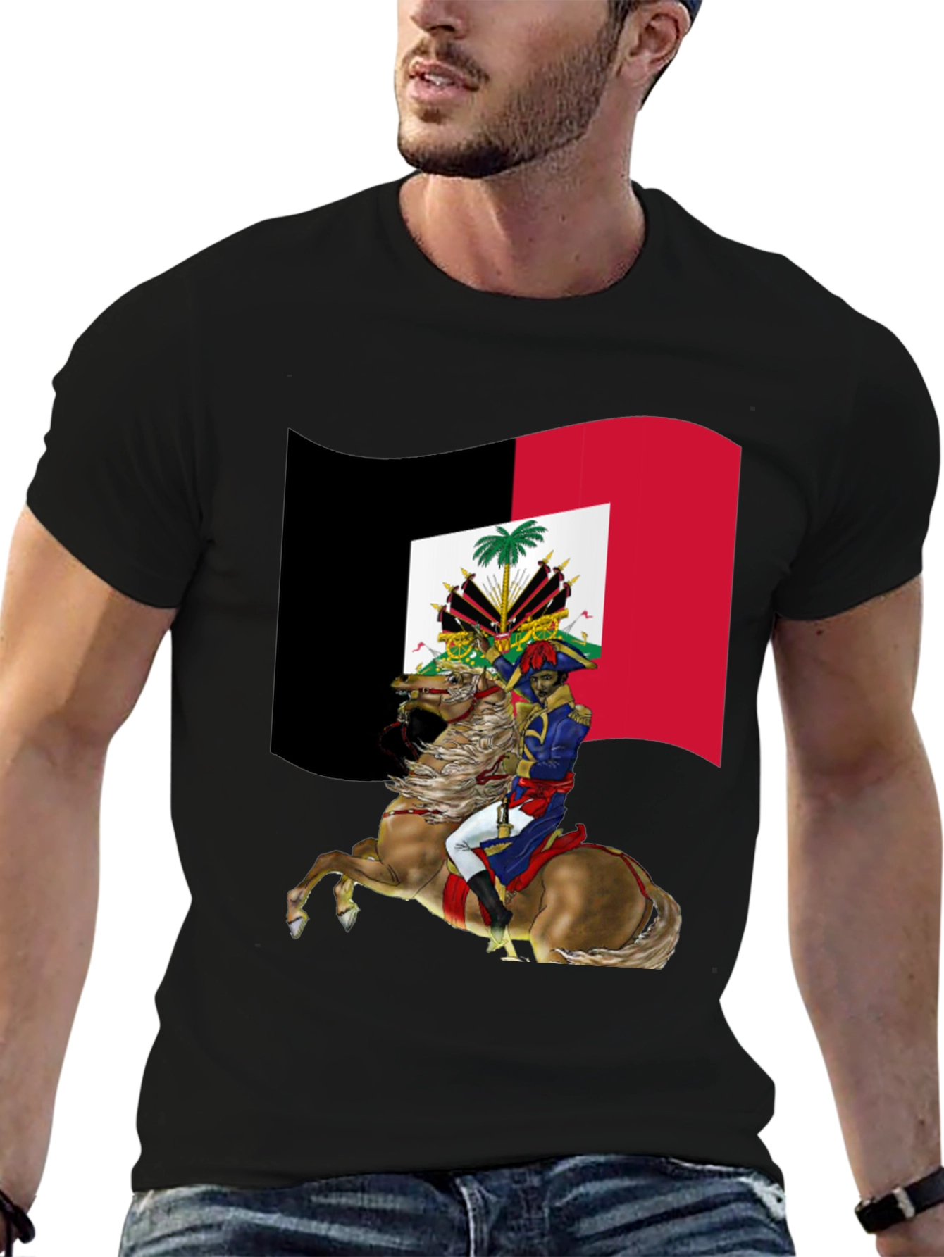 Haitian Flag T-Shirt: Toussaint Louverture