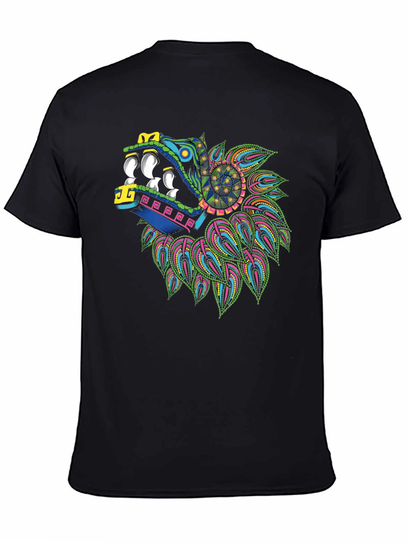 Quetzalcoatl T-Shirt - Aztec Serpent God Graphic Tee