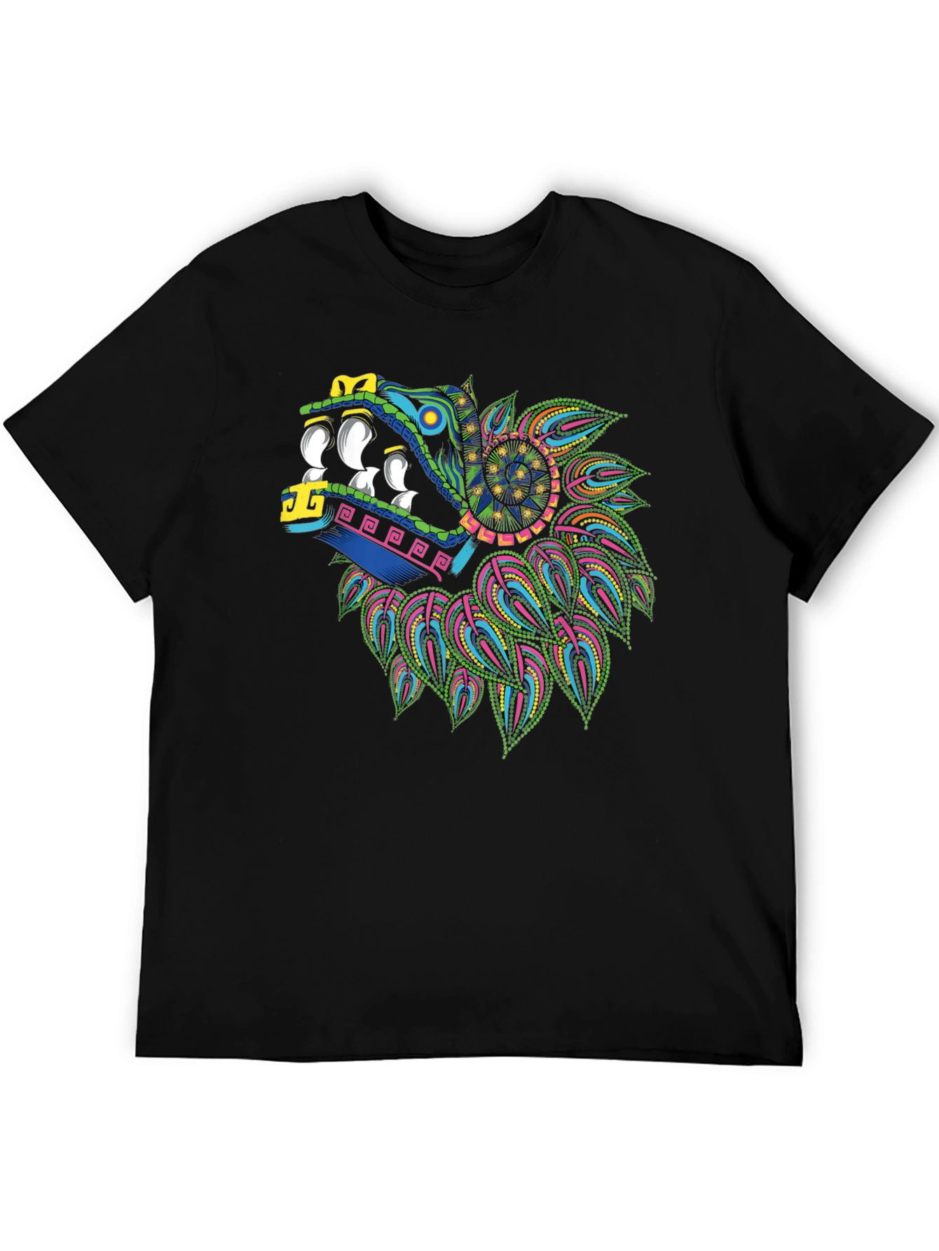 Quetzalcoatl T-Shirt - Aztec Serpent God Graphic Tee