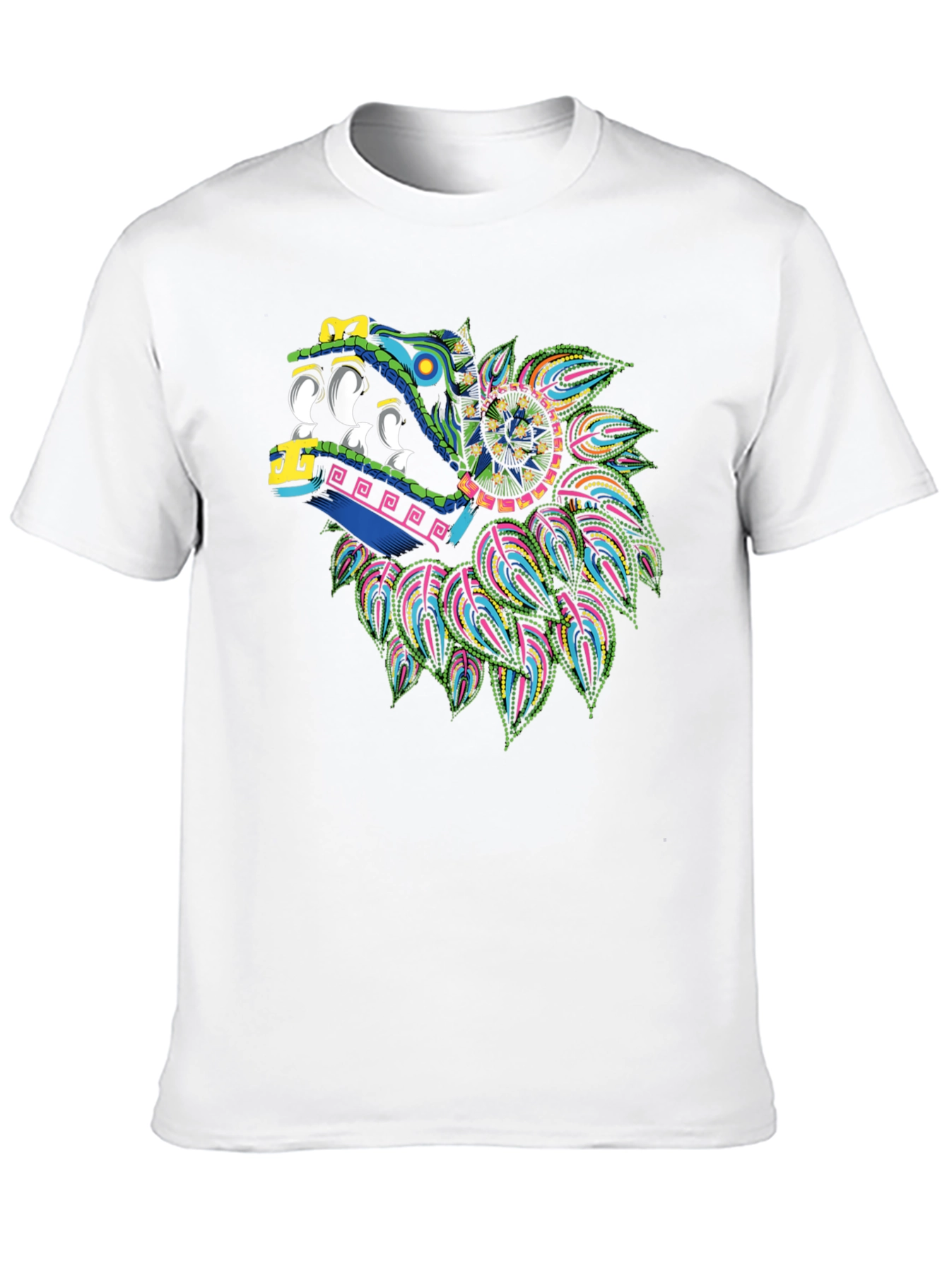 Quetzalcoatl T-Shirt - Aztec Serpent God Graphic Tee