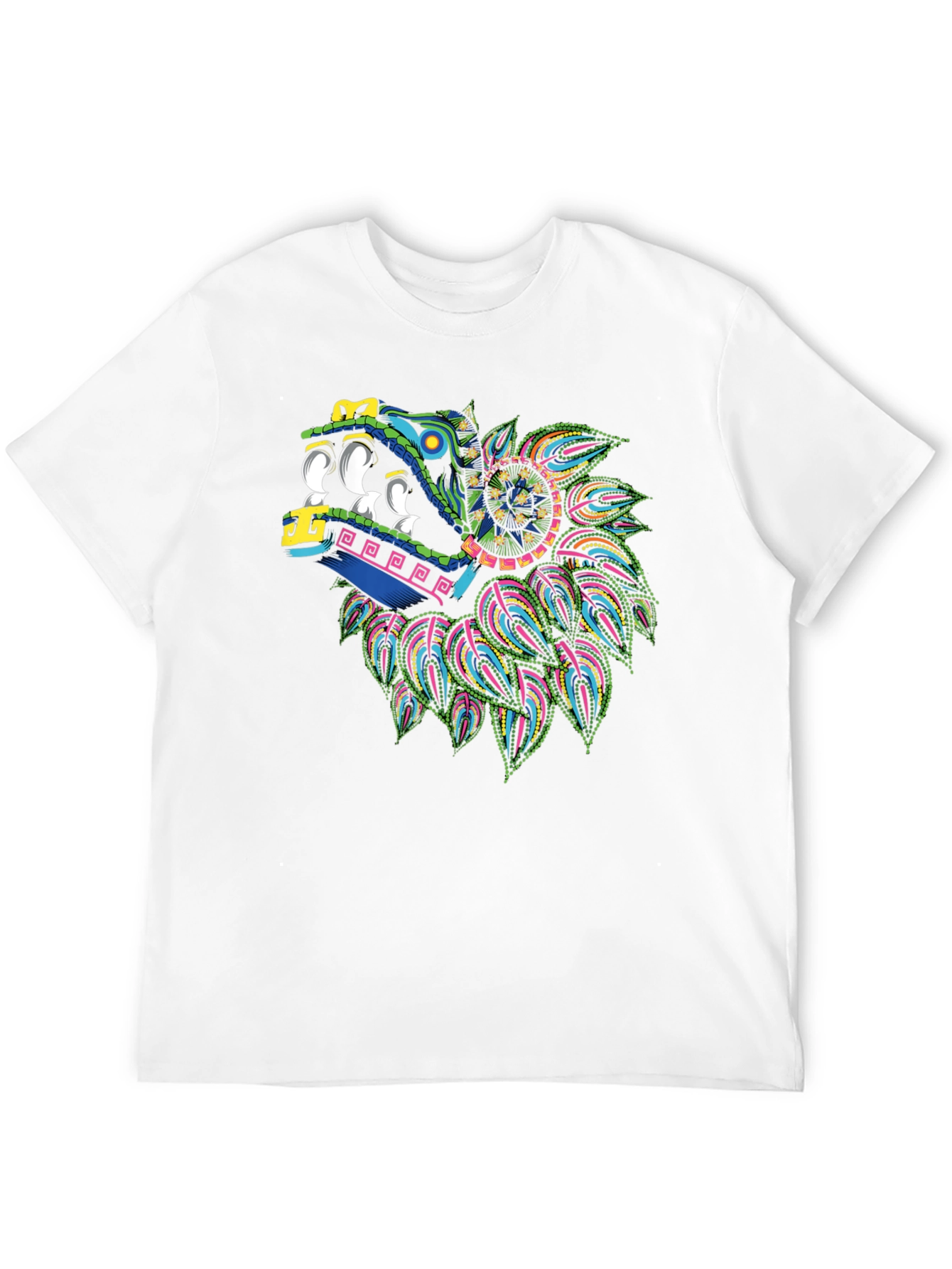 Quetzalcoatl T-Shirt - Aztec Serpent God Graphic Tee