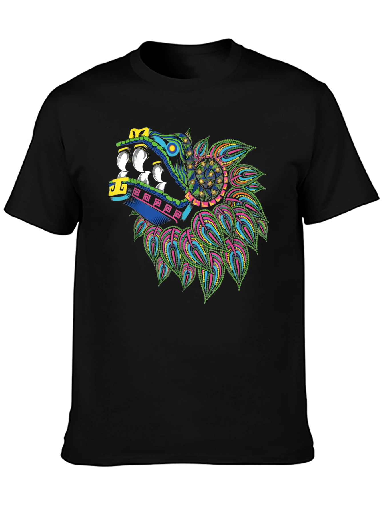 Quetzalcoatl T-Shirt - Aztec Serpent God Graphic Tee