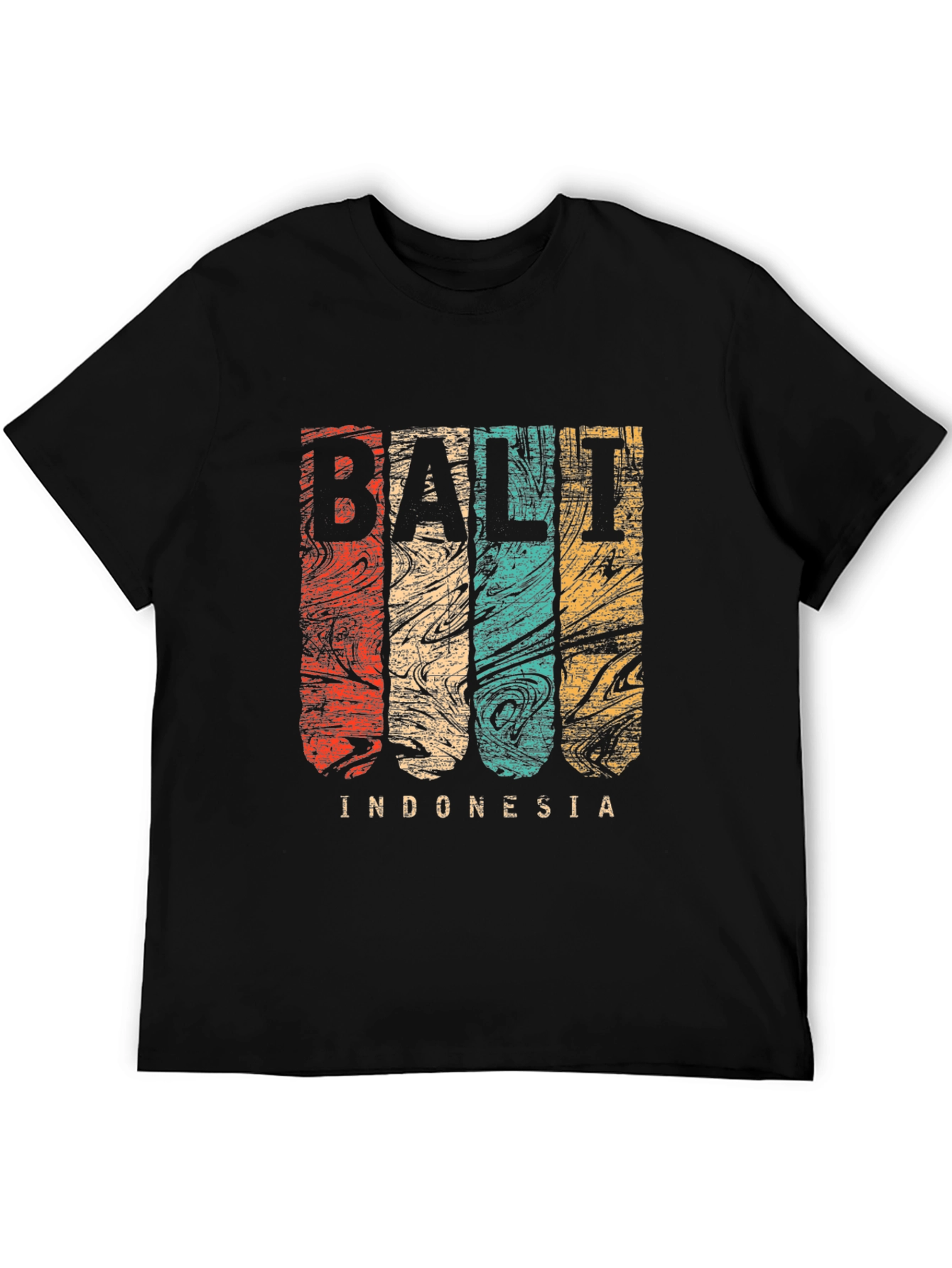 Bali Indonesia Retro Graphic T-Shirt