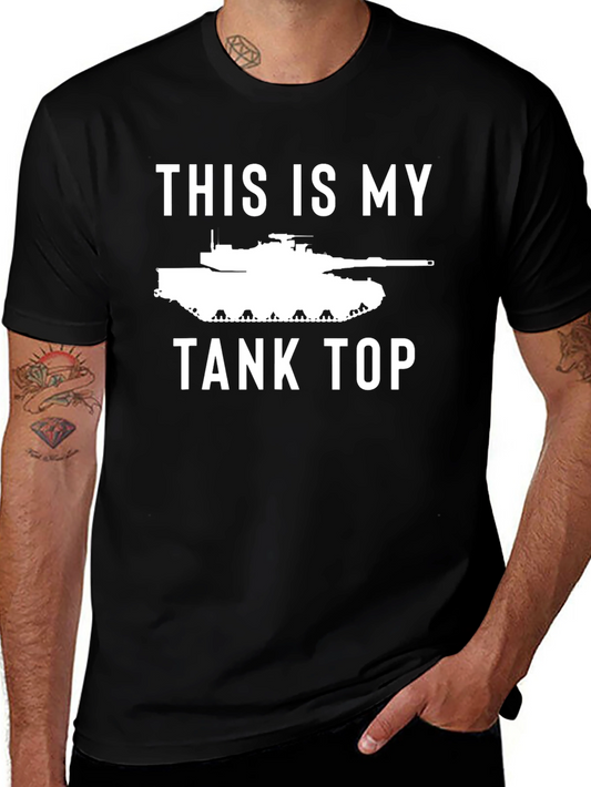 This is My Tank Top - Novelty Graphic Tee