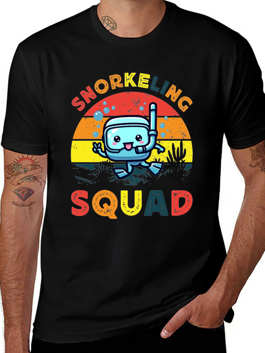 Snorkeling Squad Tee - Fun Beach Adventure Shirt