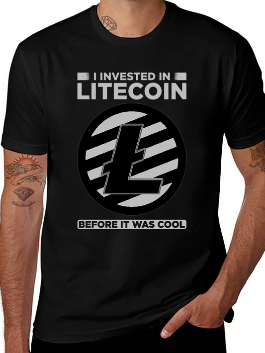Litecoin Investor Tee - Before It Was Cool Crypto Shirt