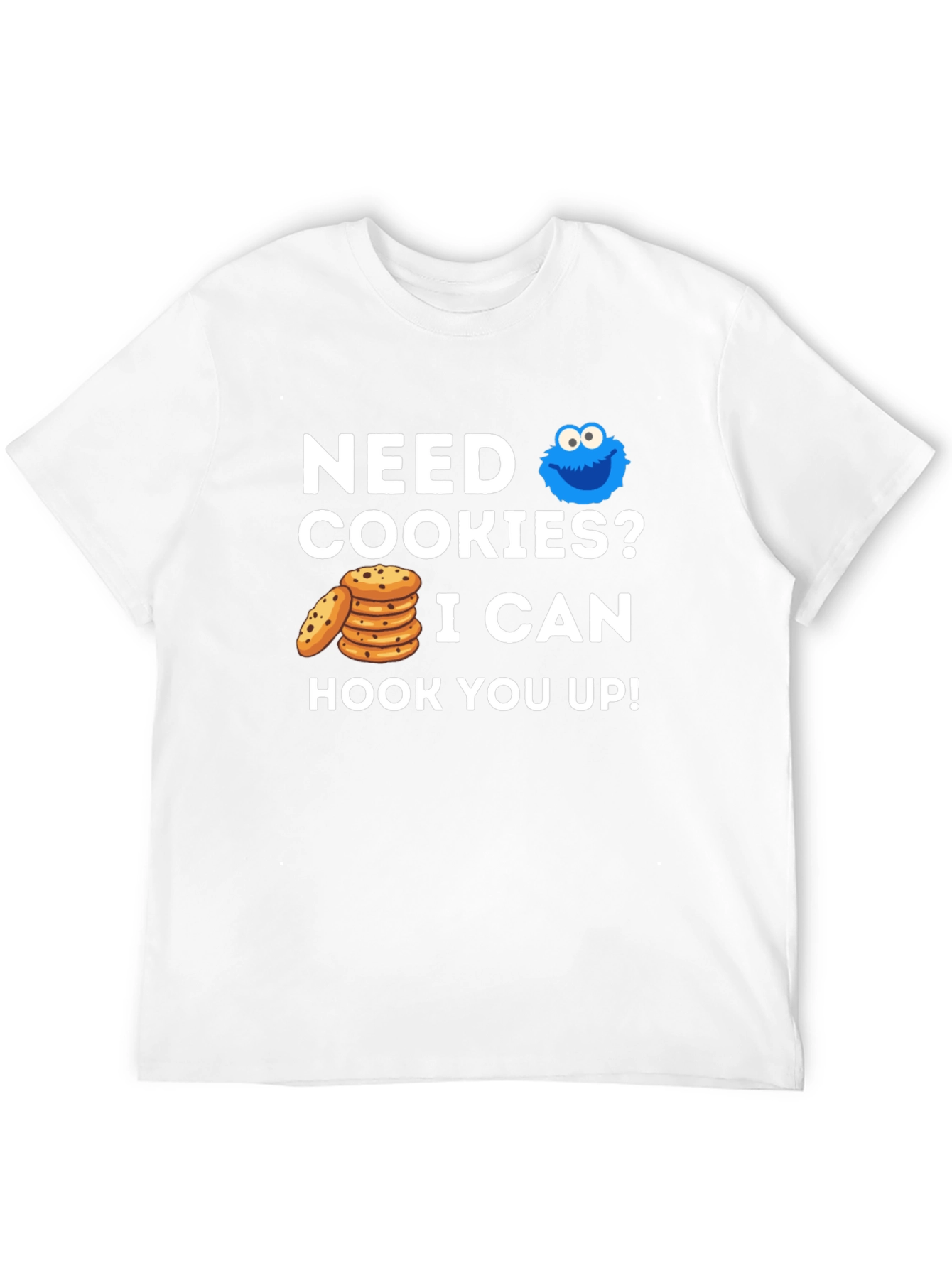 Need Cookies? Graphic Tee - Cookie Monster Style!