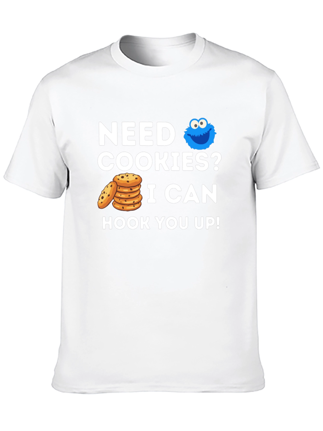 Need Cookies? Graphic Tee - Cookie Monster Style!