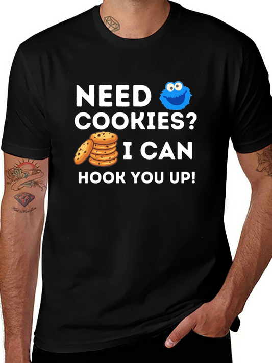 Need Cookies? Graphic Tee - Cookie Monster Style!