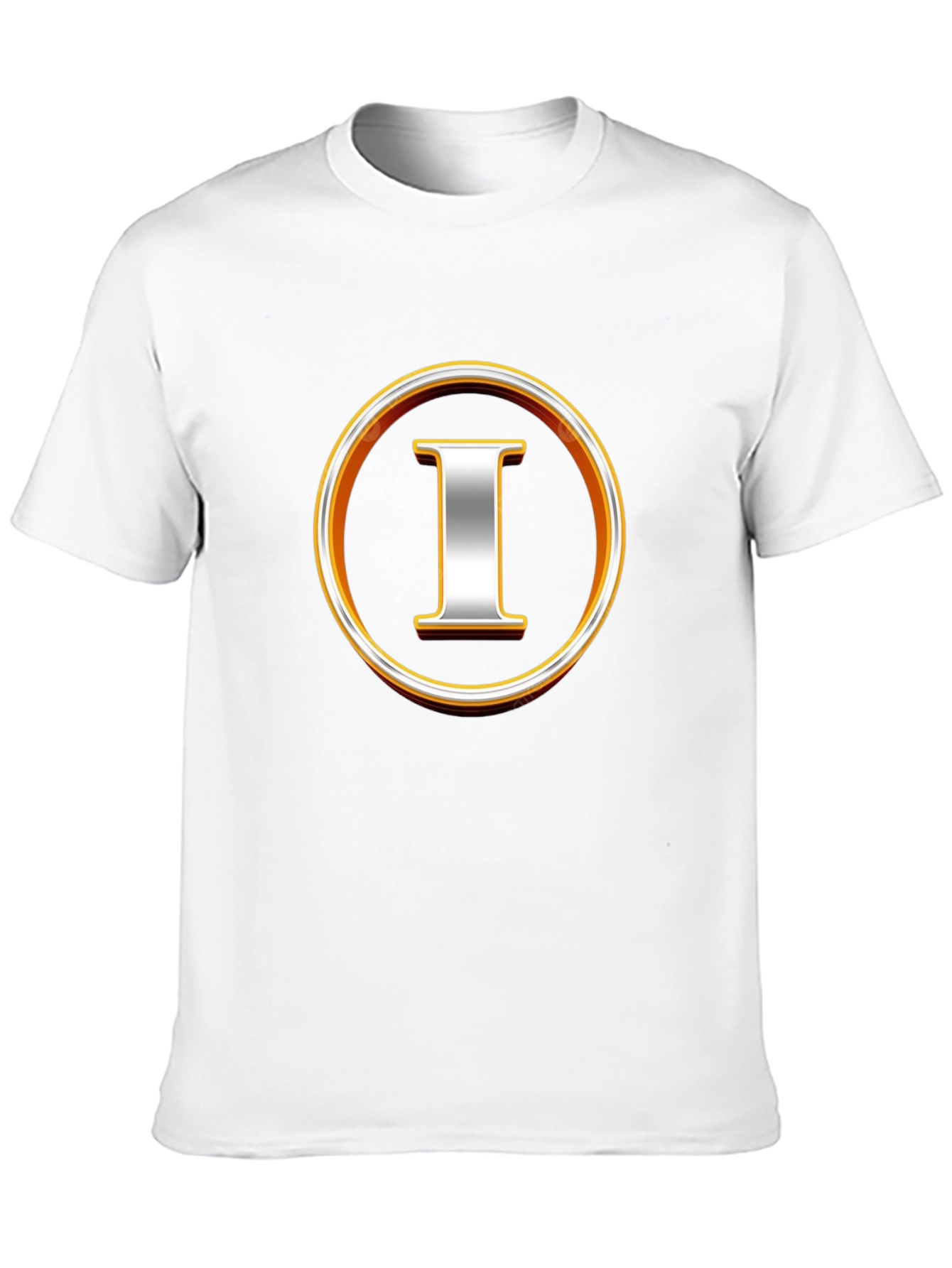 Bold I Graphic Tee - Modern Statement T-Shirt