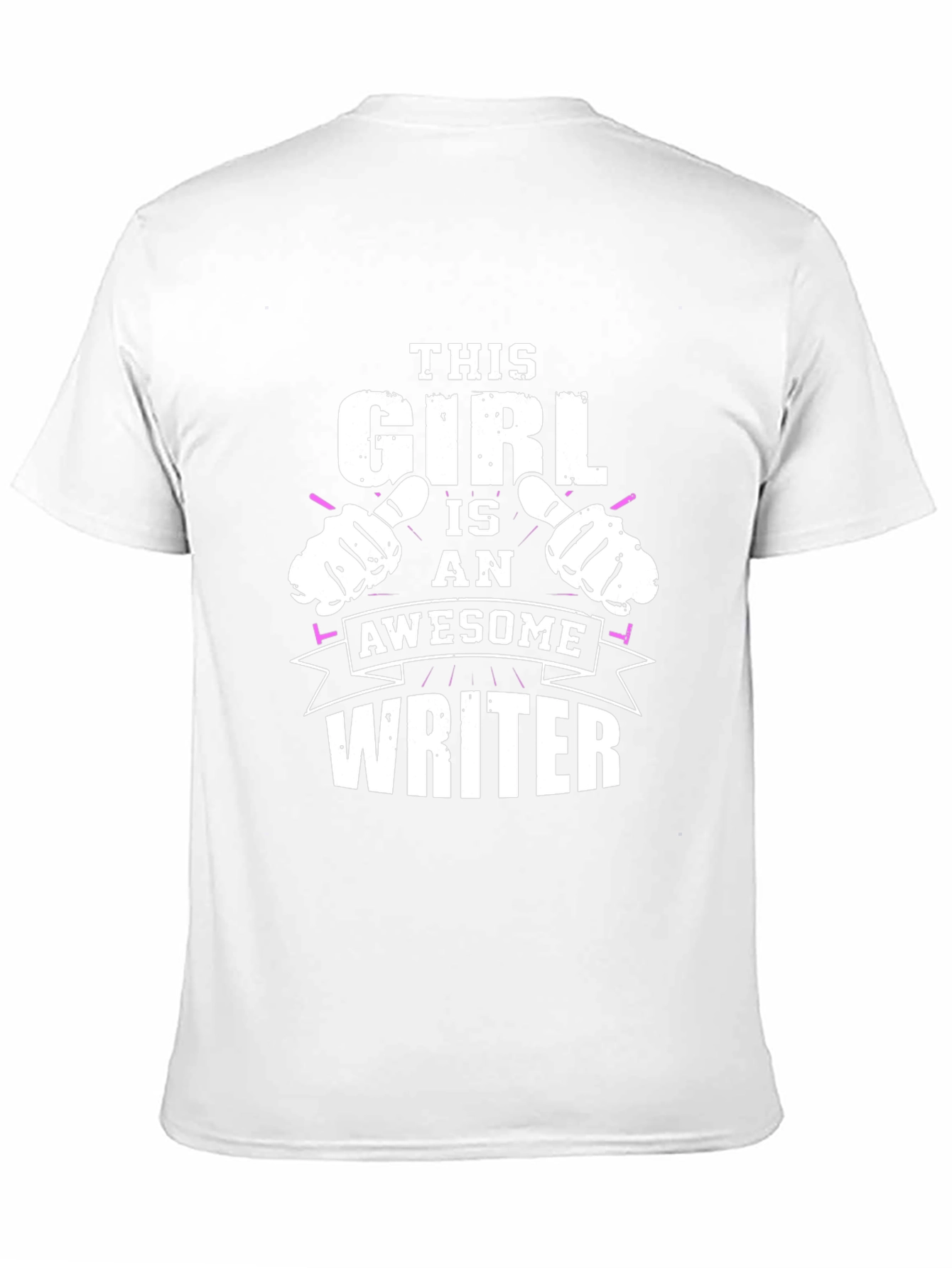 Awesome Writer T-Shirt - Black Graphic Tee