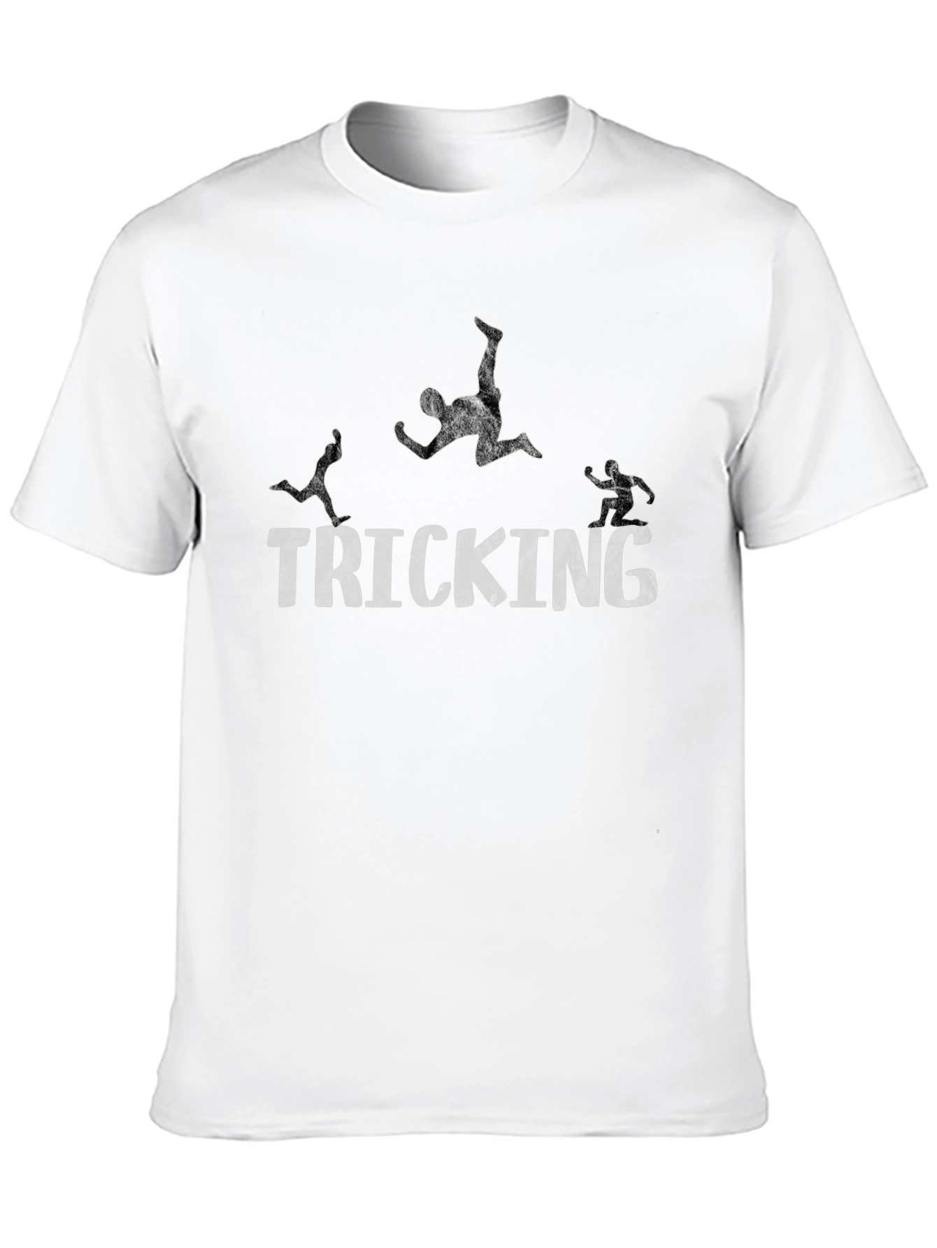 Tricking Silhouette Graphic T-Shirt Black