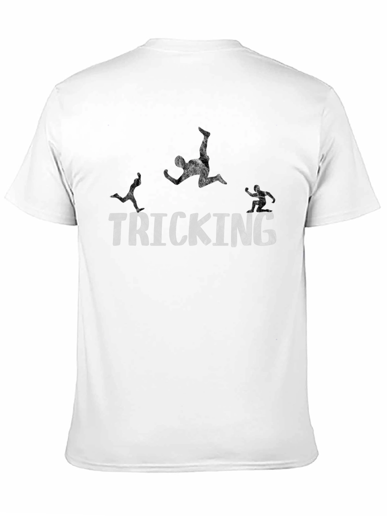 Tricking Silhouette Graphic T-Shirt Black