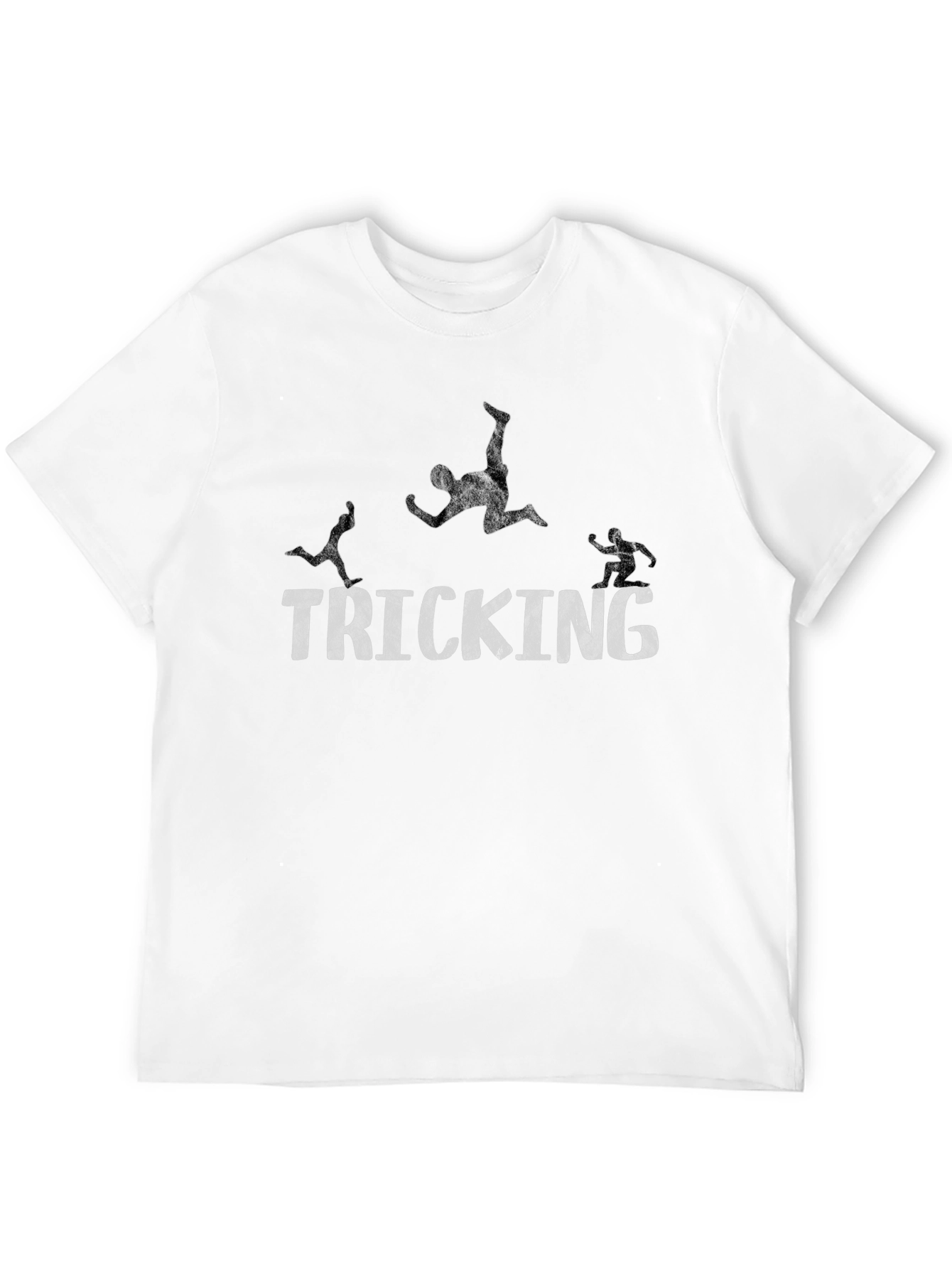 Tricking Silhouette Graphic T-Shirt Black