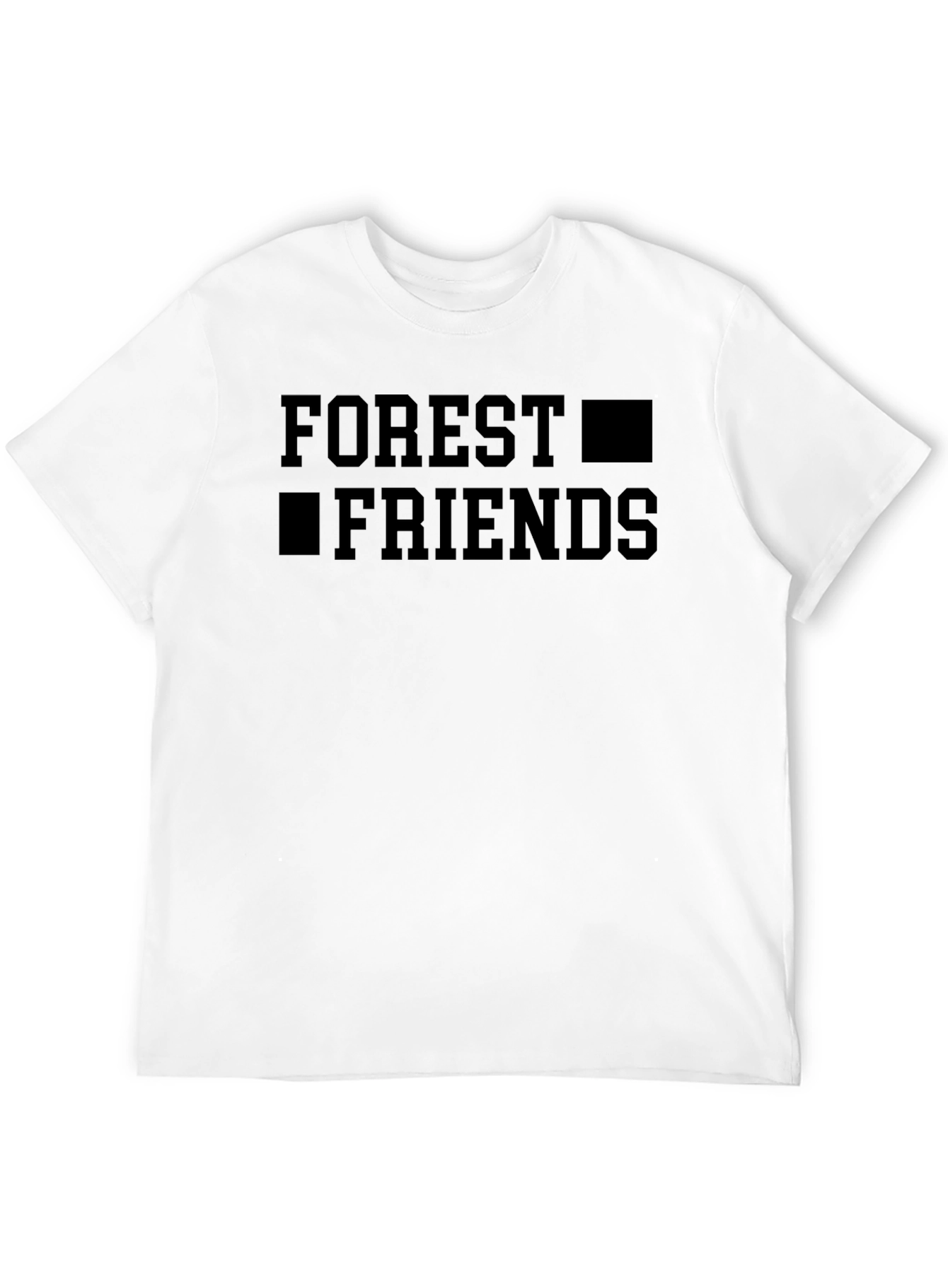 Forest Friends Graphic Tee - Black Crewneck