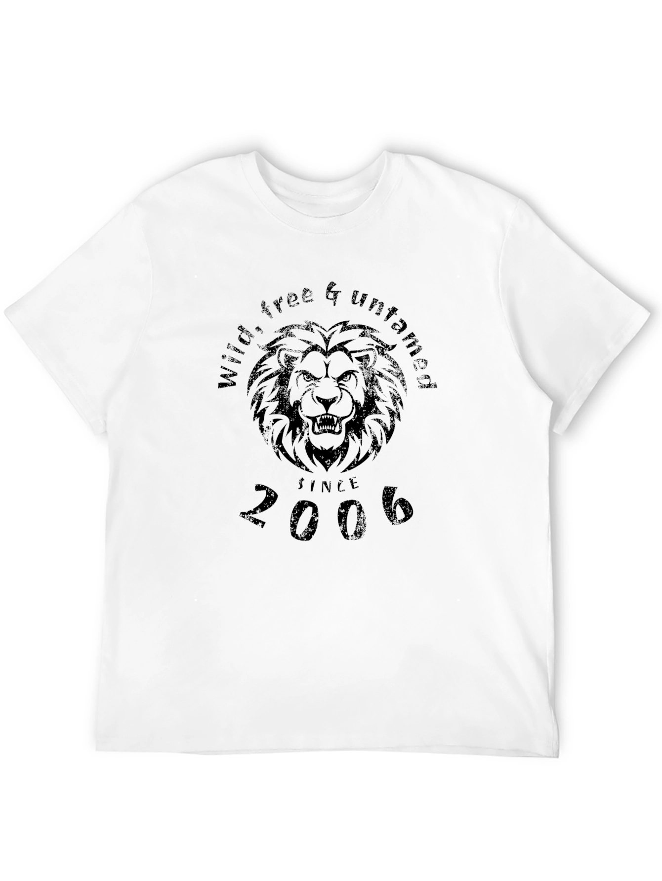 Wild & Untamed Lion Graphic T-Shirt