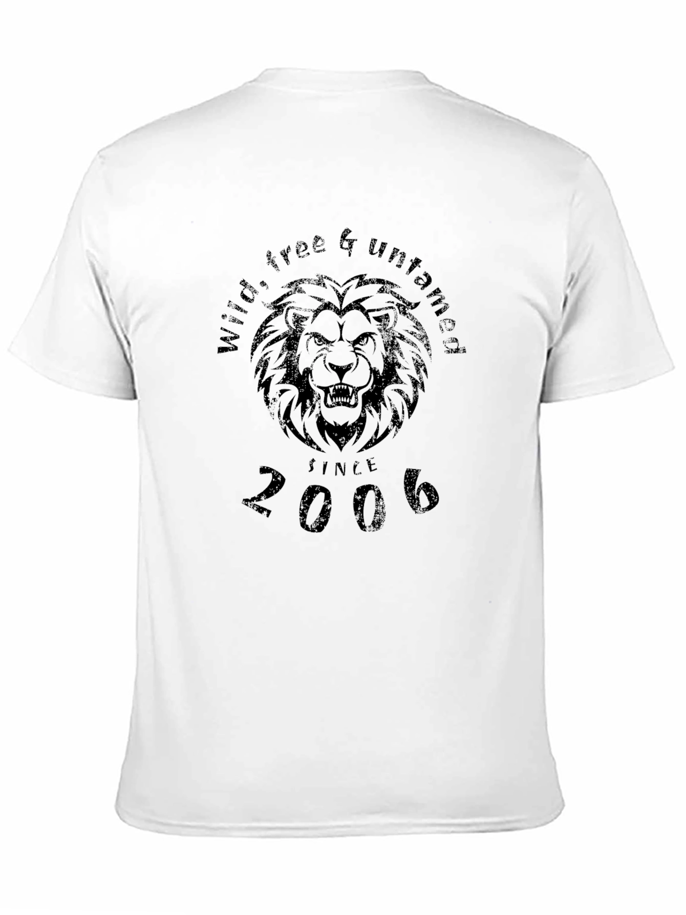 Wild & Untamed Lion Graphic T-Shirt