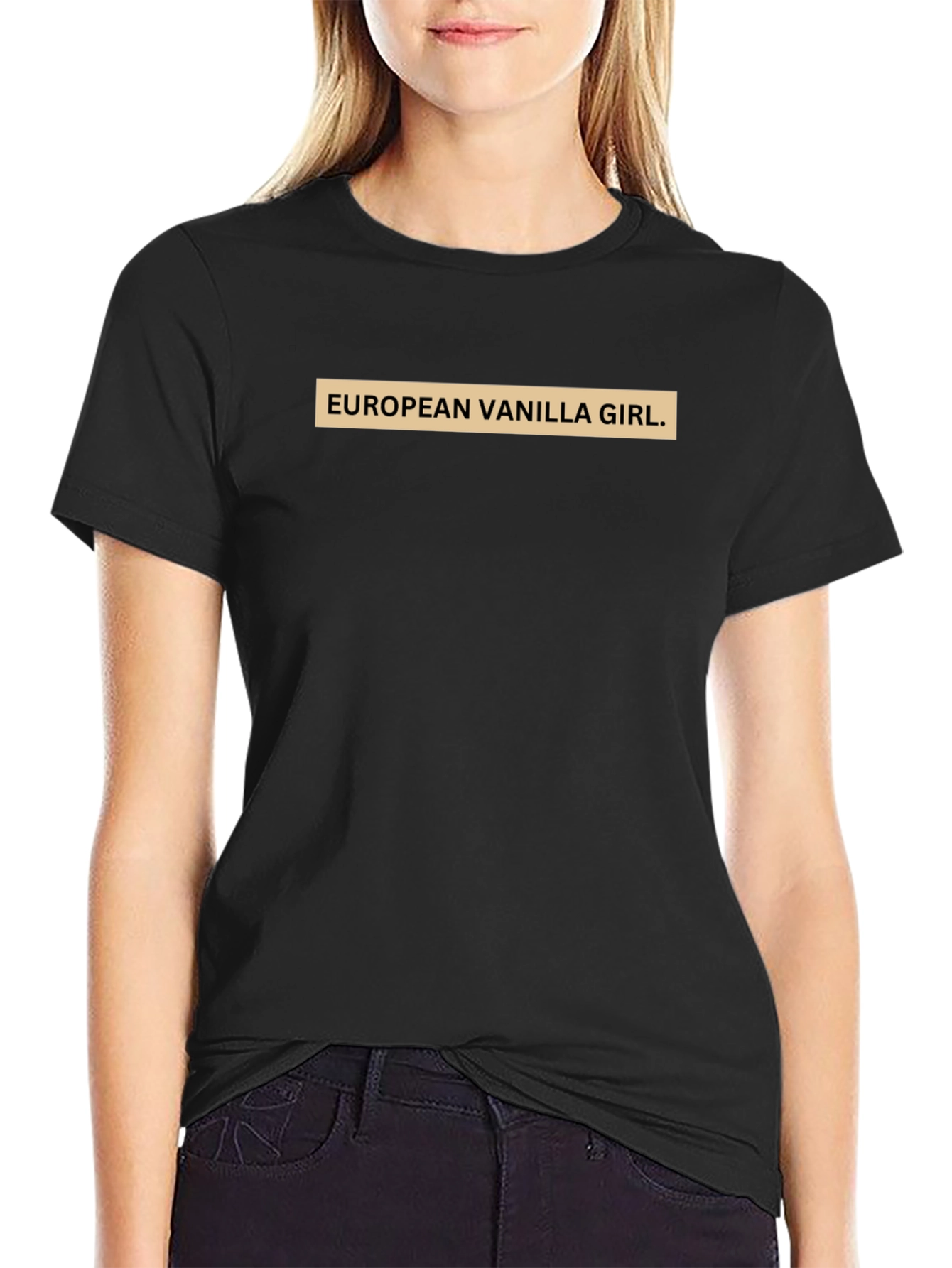 European Vanilla Girl Graphic Tee