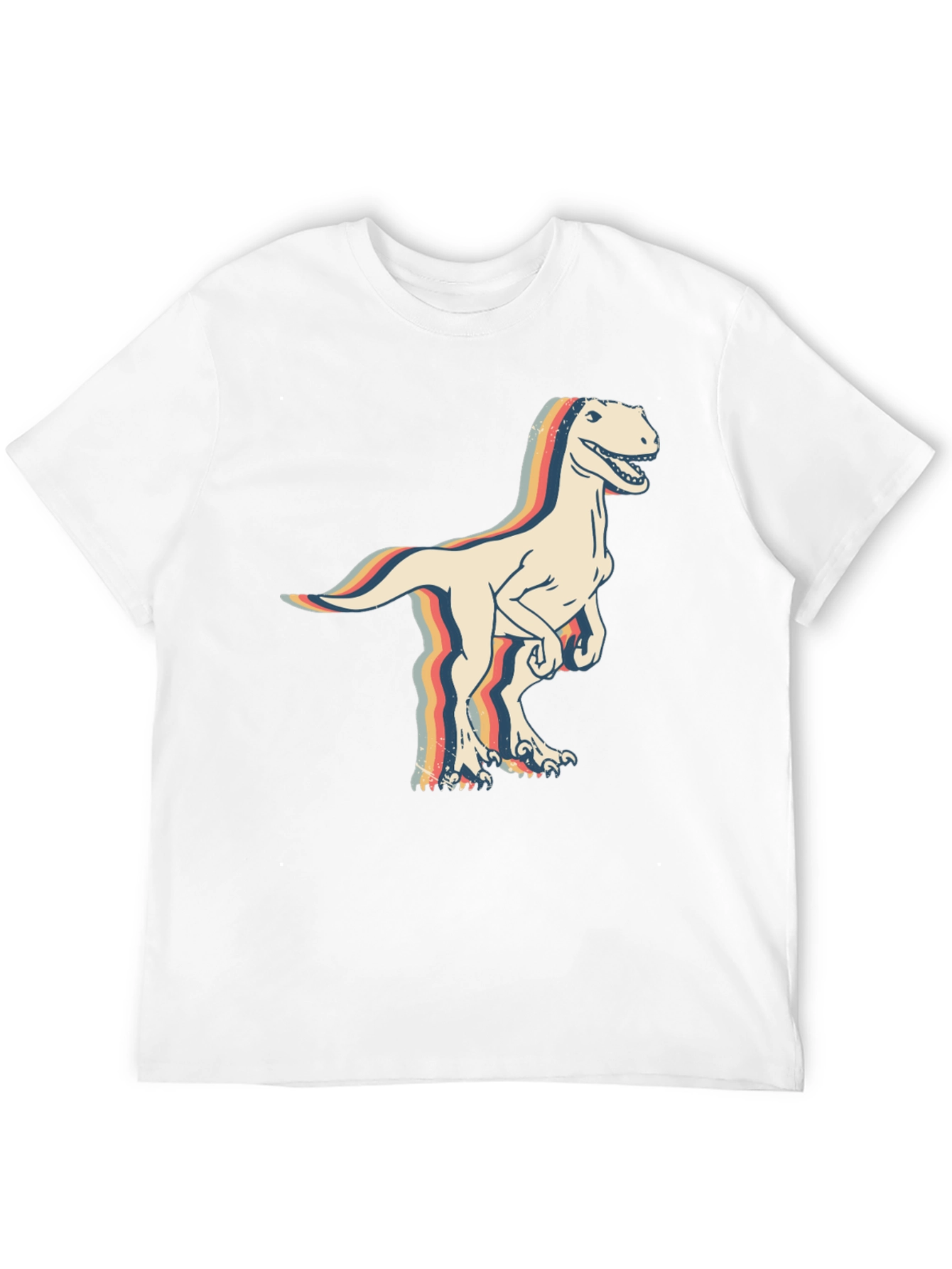 Retro Dinosaur Graphic T-Shirt