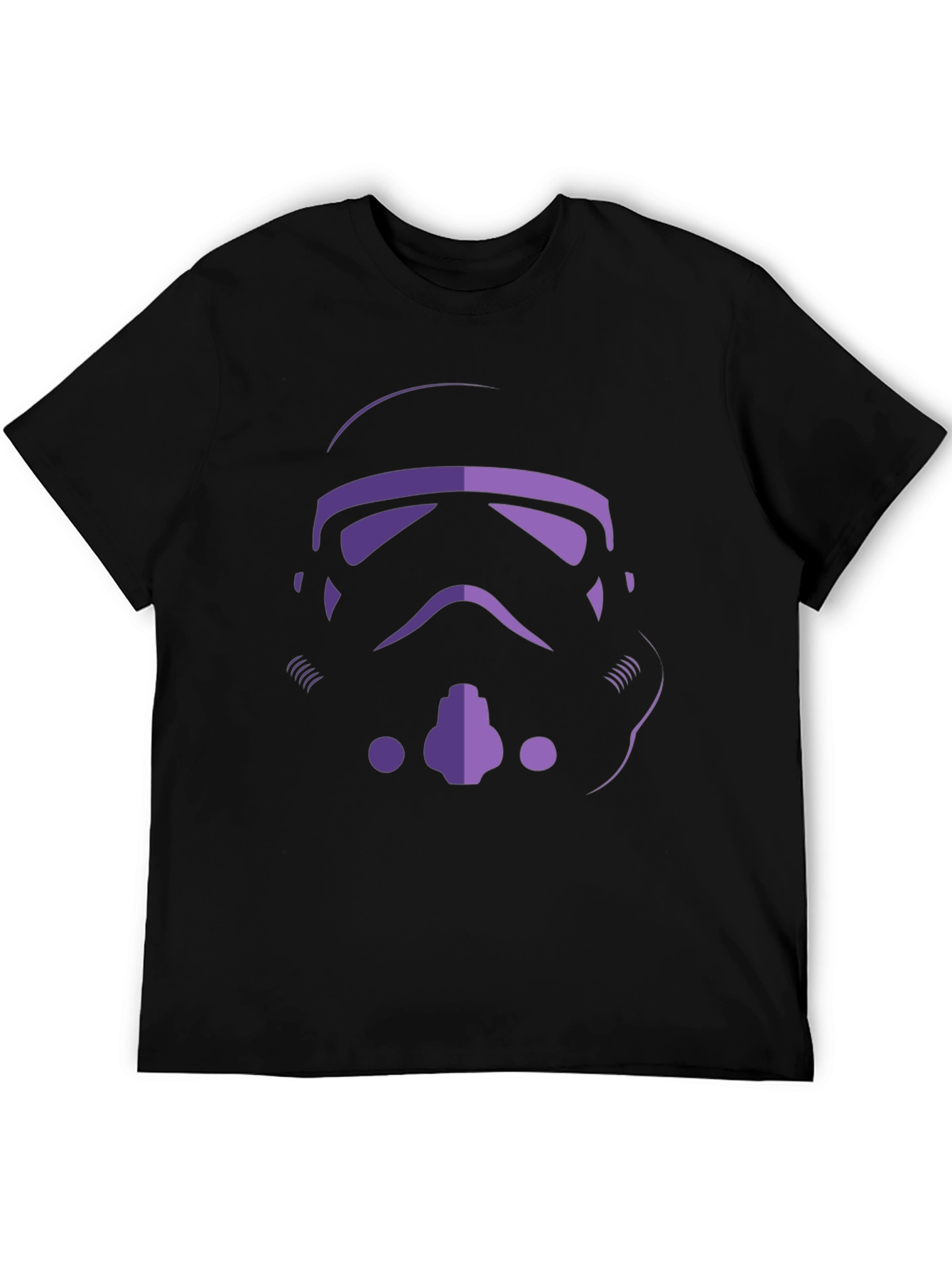 Stormtrooper Helmet Graphic Tee - Black