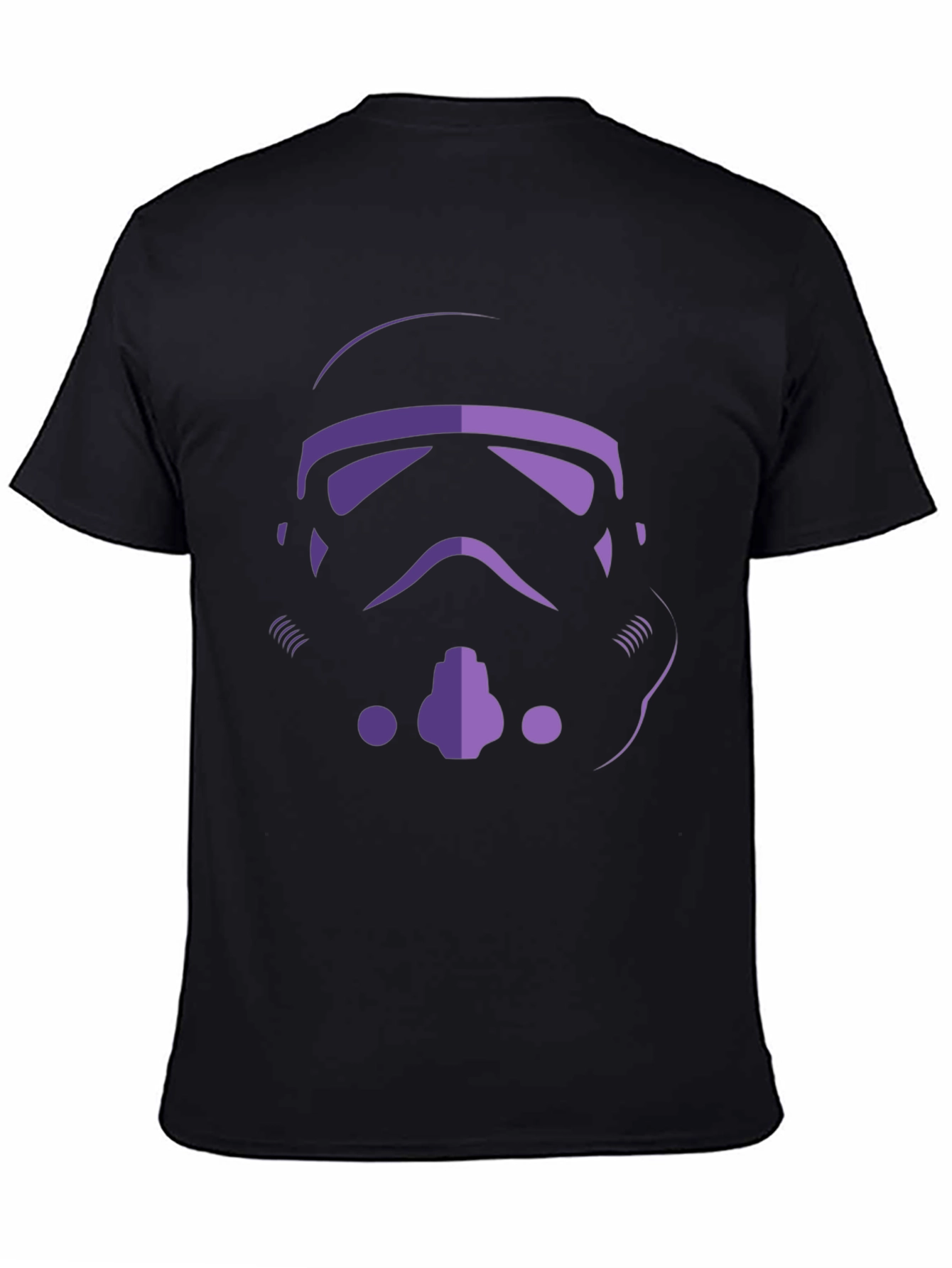 Stormtrooper Helmet Graphic Tee - Black