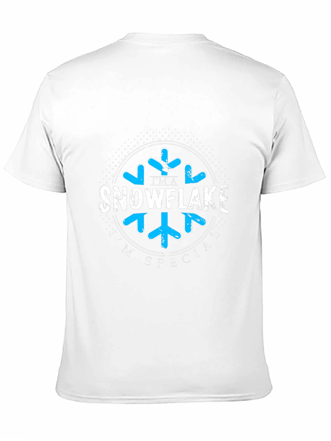 Im a Snowflake Im Special Black Graphic Tee