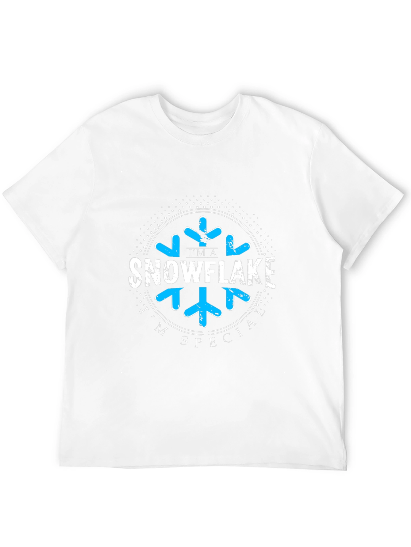 Im a Snowflake Im Special Black Graphic Tee