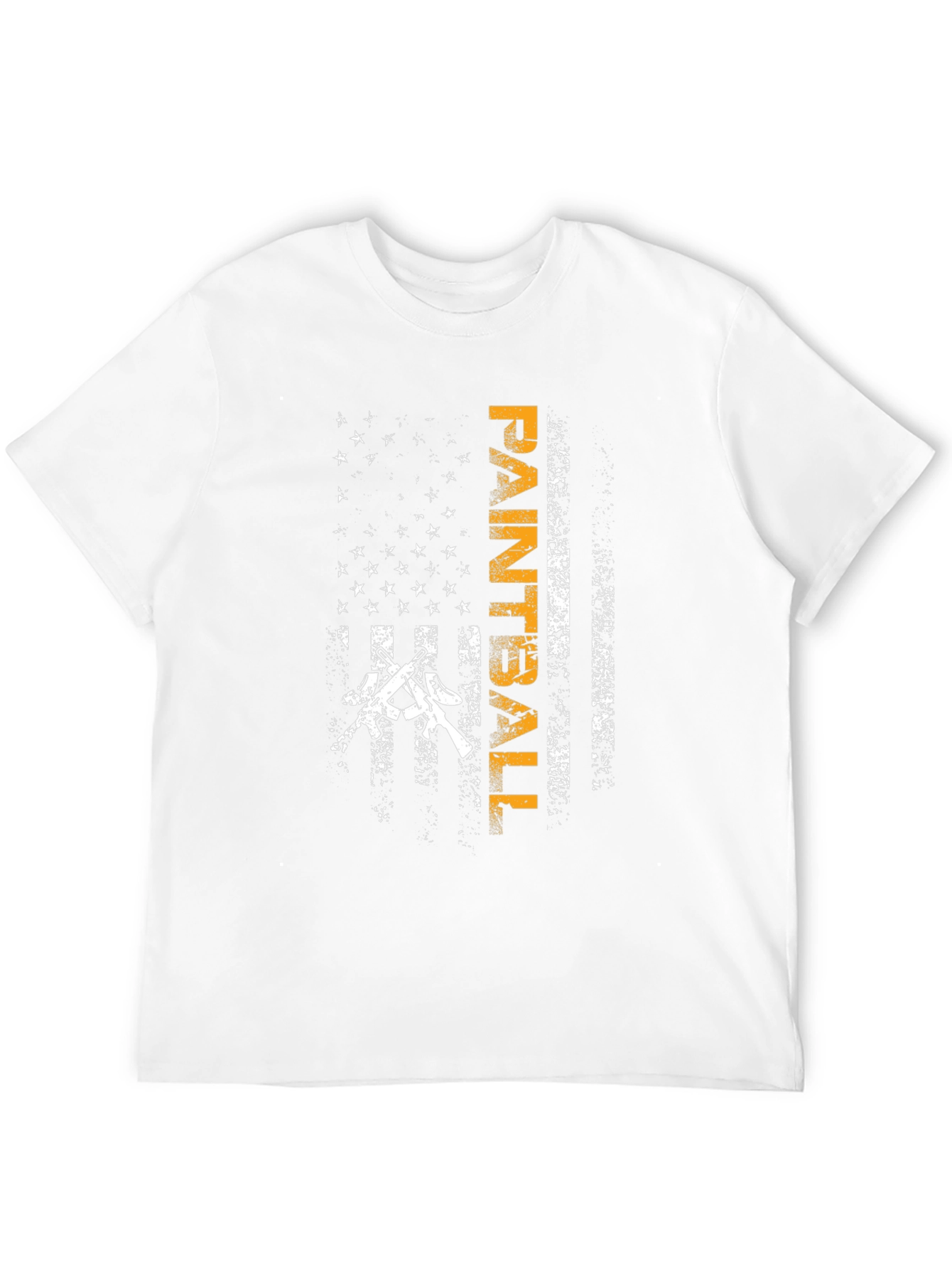 Paintball American Flag Graphic T-Shirt