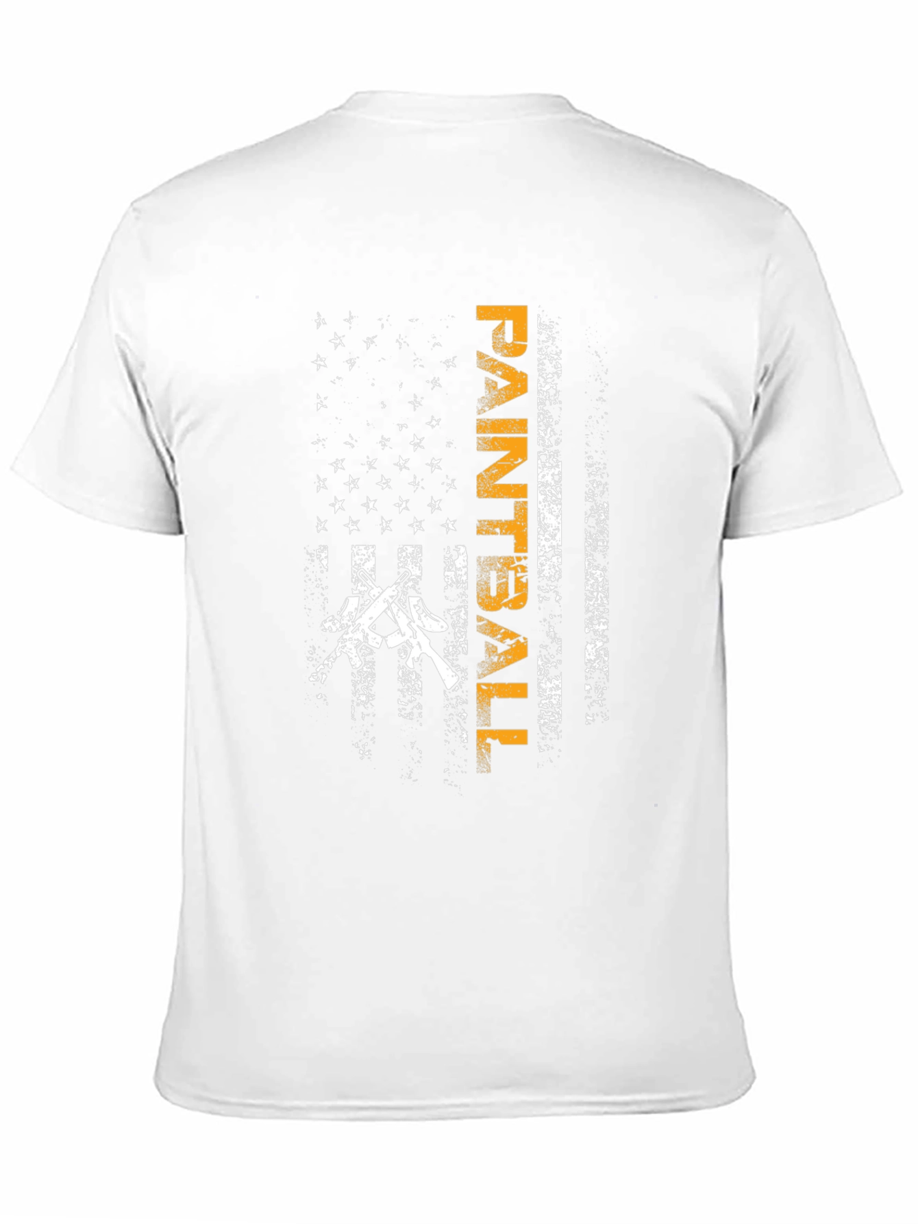 Paintball American Flag Graphic T-Shirt