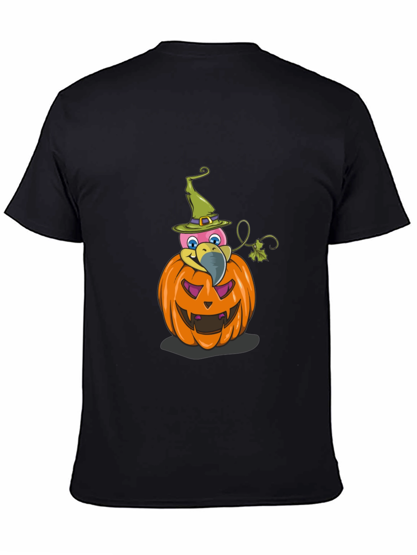 Halloween Flamingo Pumpkin T-Shirt