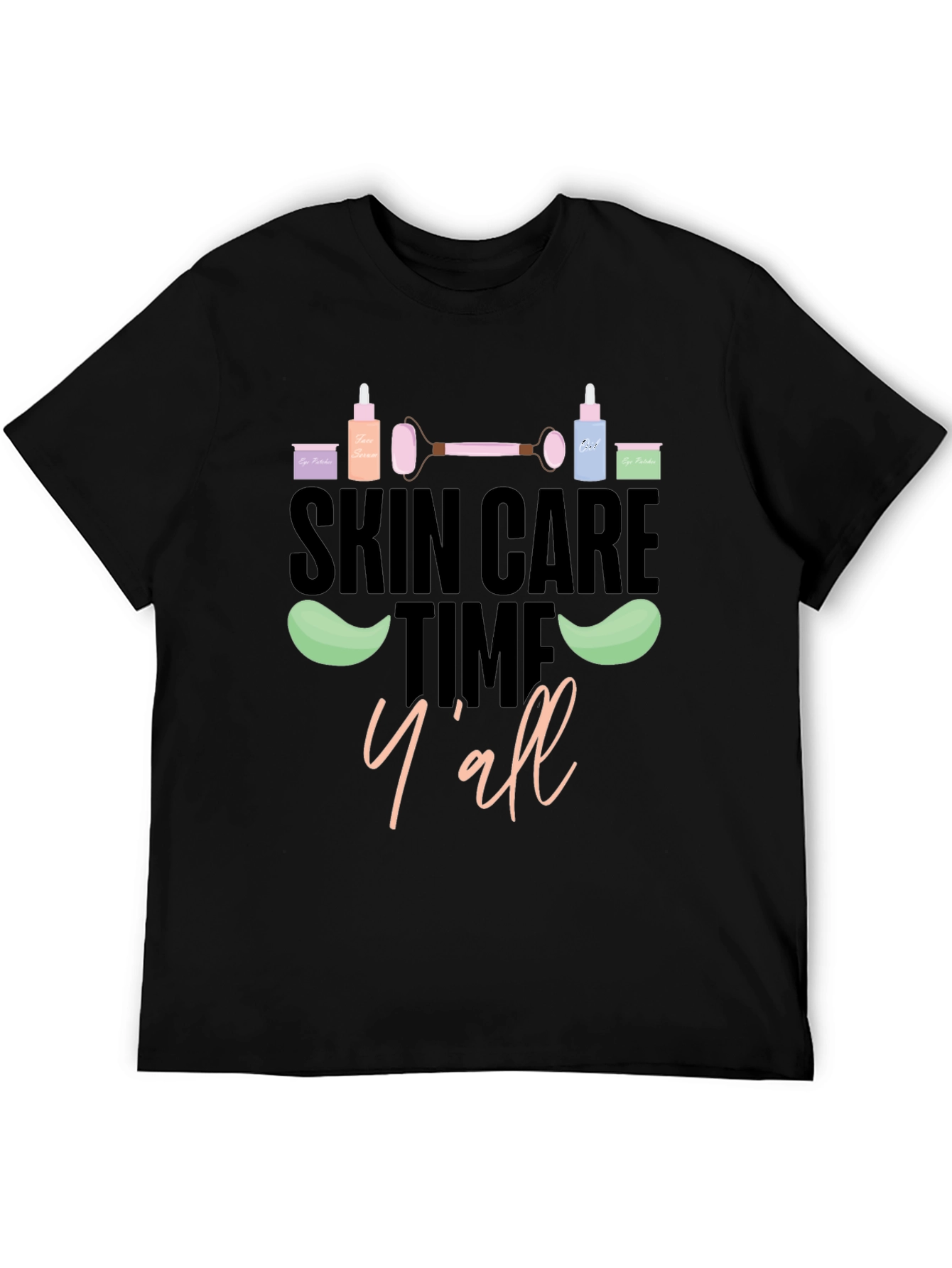 Skin Care Time Yall Graphic Tee