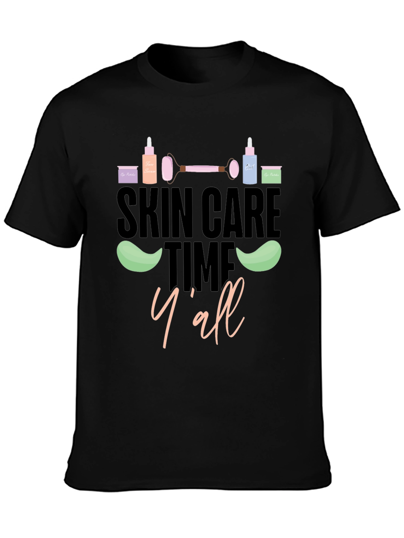 Skin Care Time Yall Graphic Tee