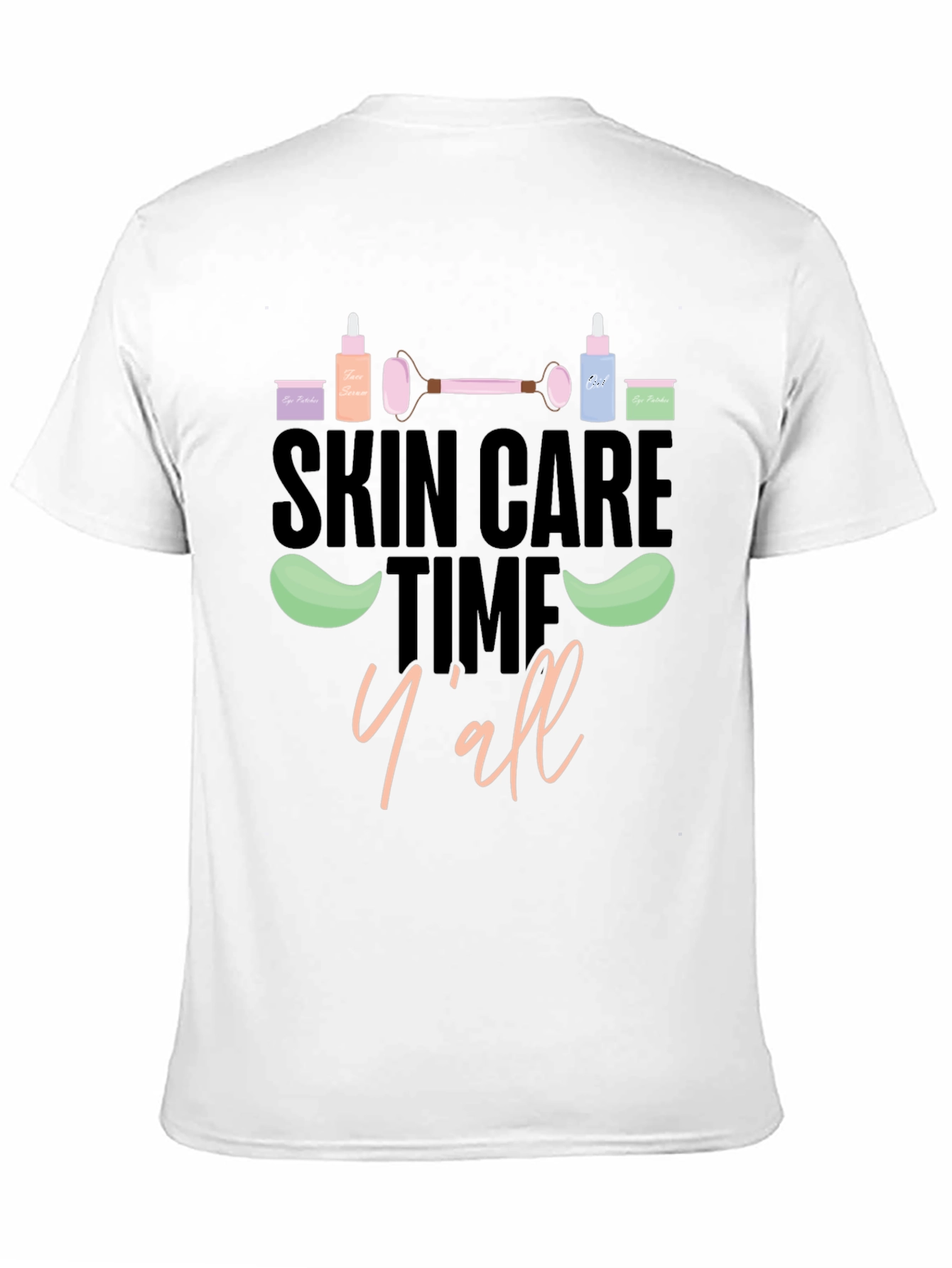 Skin Care Time Yall Graphic Tee