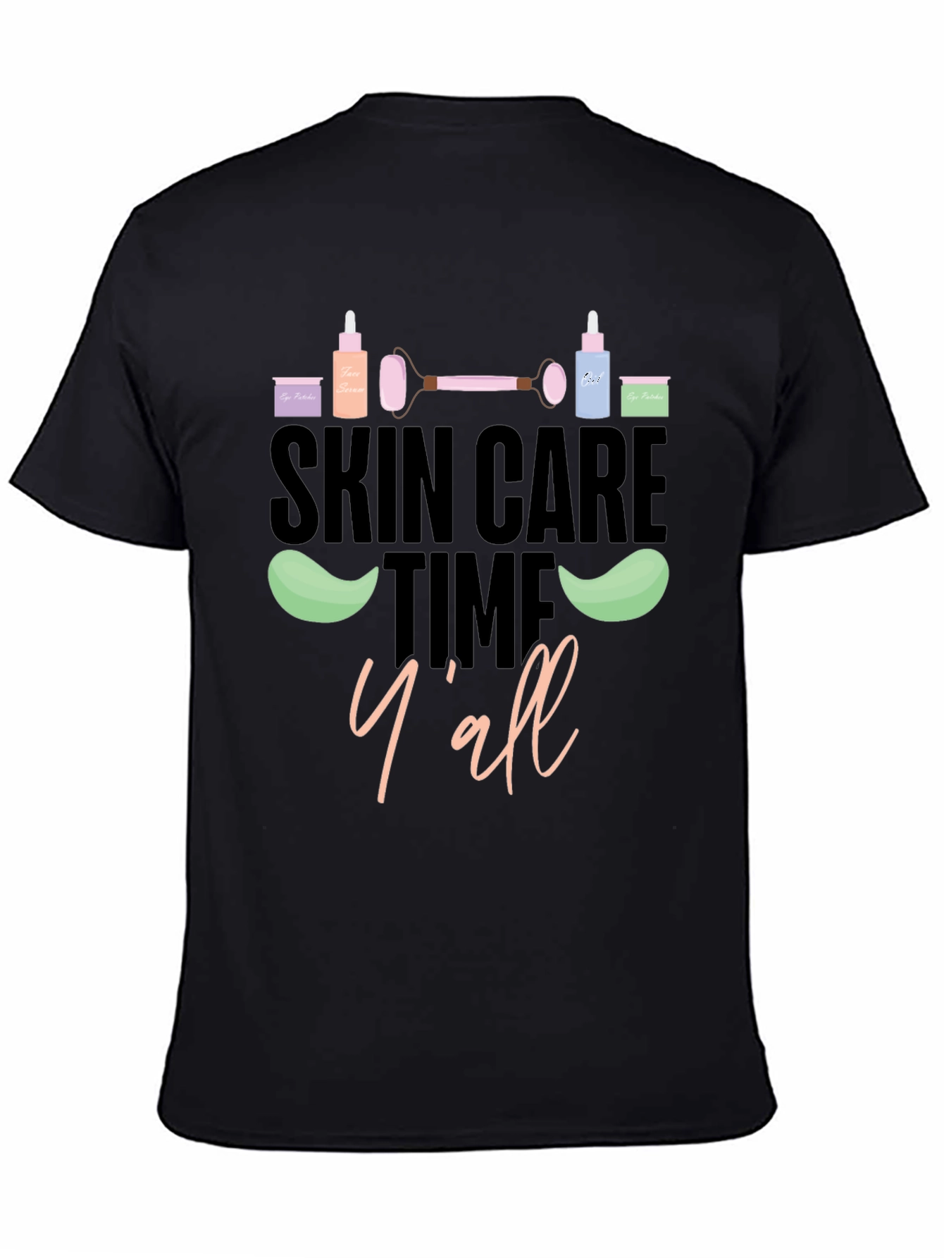 Skin Care Time Yall Graphic Tee
