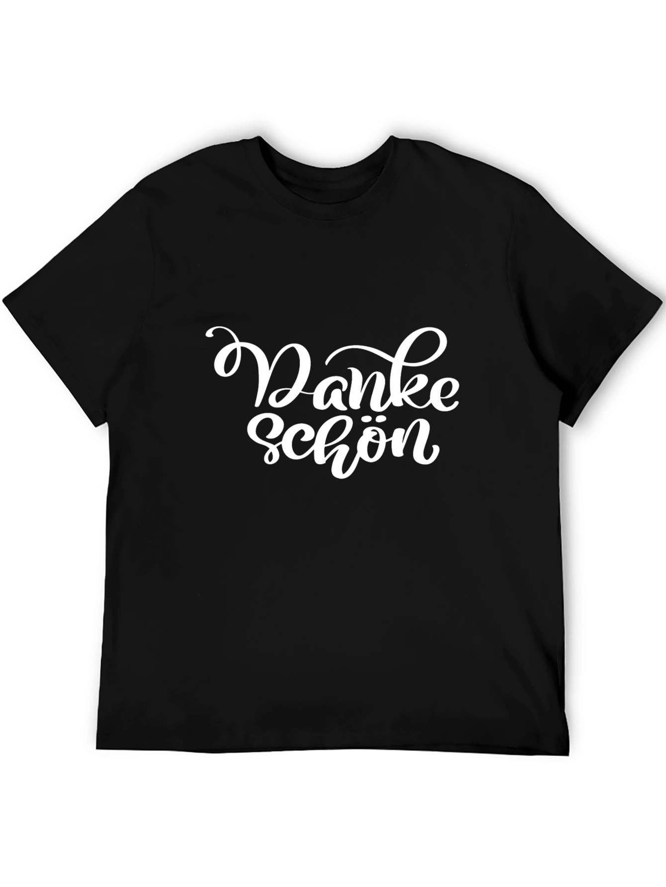 Danke Schön T-Shirt - Casual Black Tee