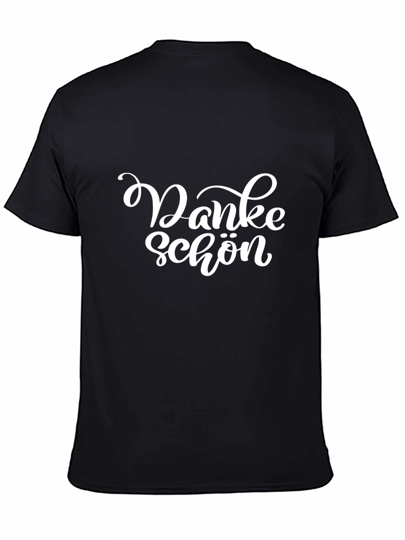 Danke Schön T-Shirt - Casual Black Tee