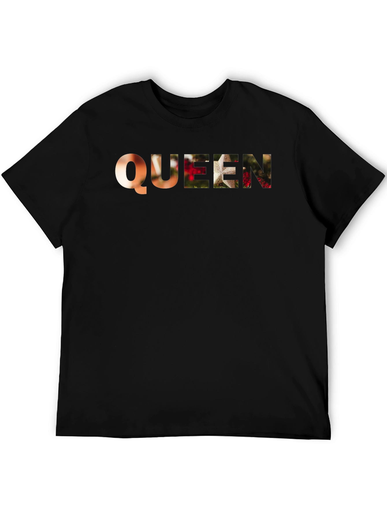 Queen Graphic Tee - Stylish Black T-Shirt