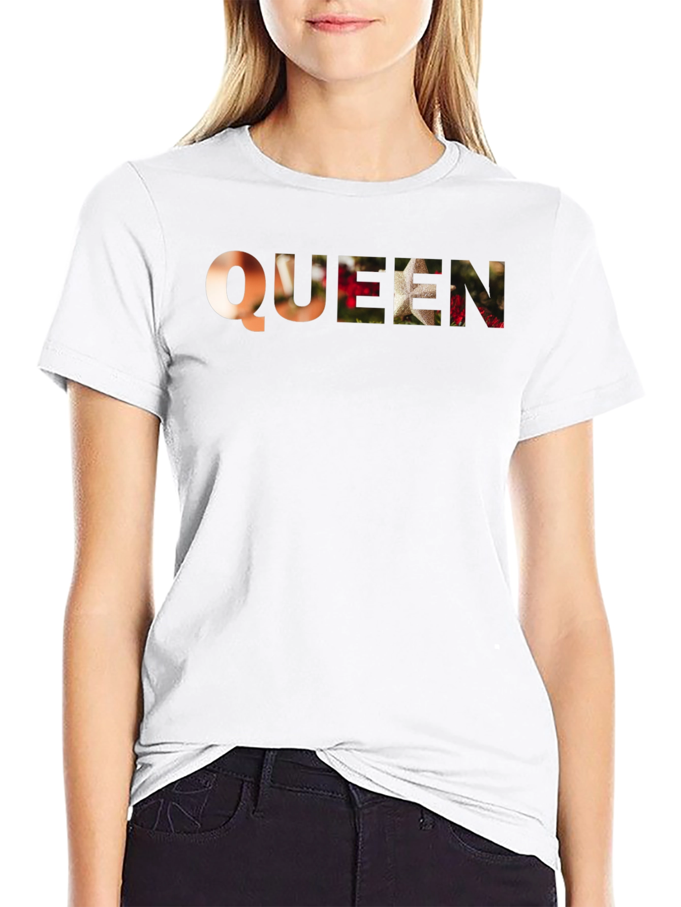 Queen Graphic Tee - Stylish Black T-Shirt