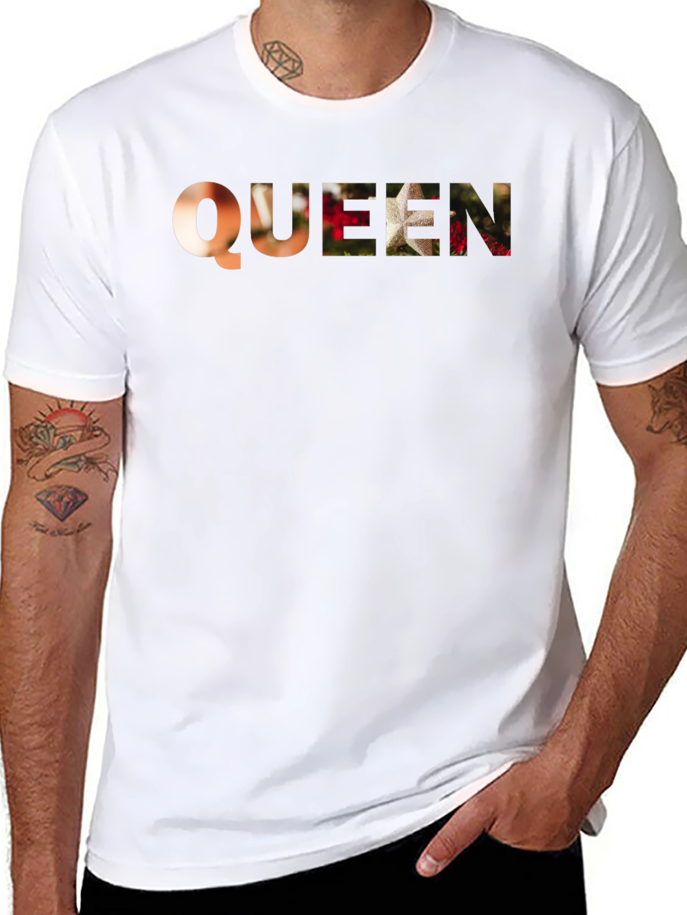 Queen Graphic Tee - Stylish Black T-Shirt