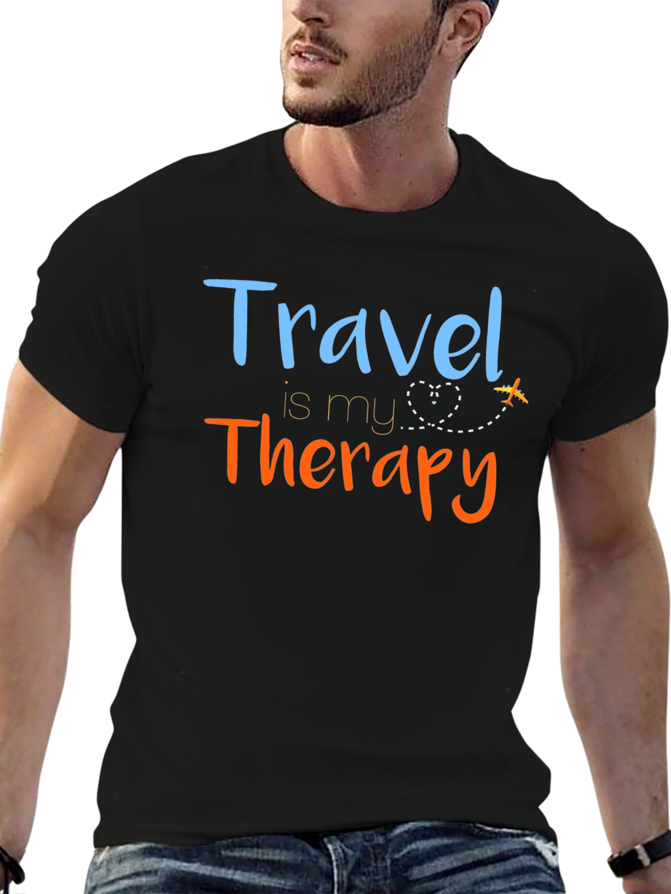 Travel is My Therapy T-Shirt