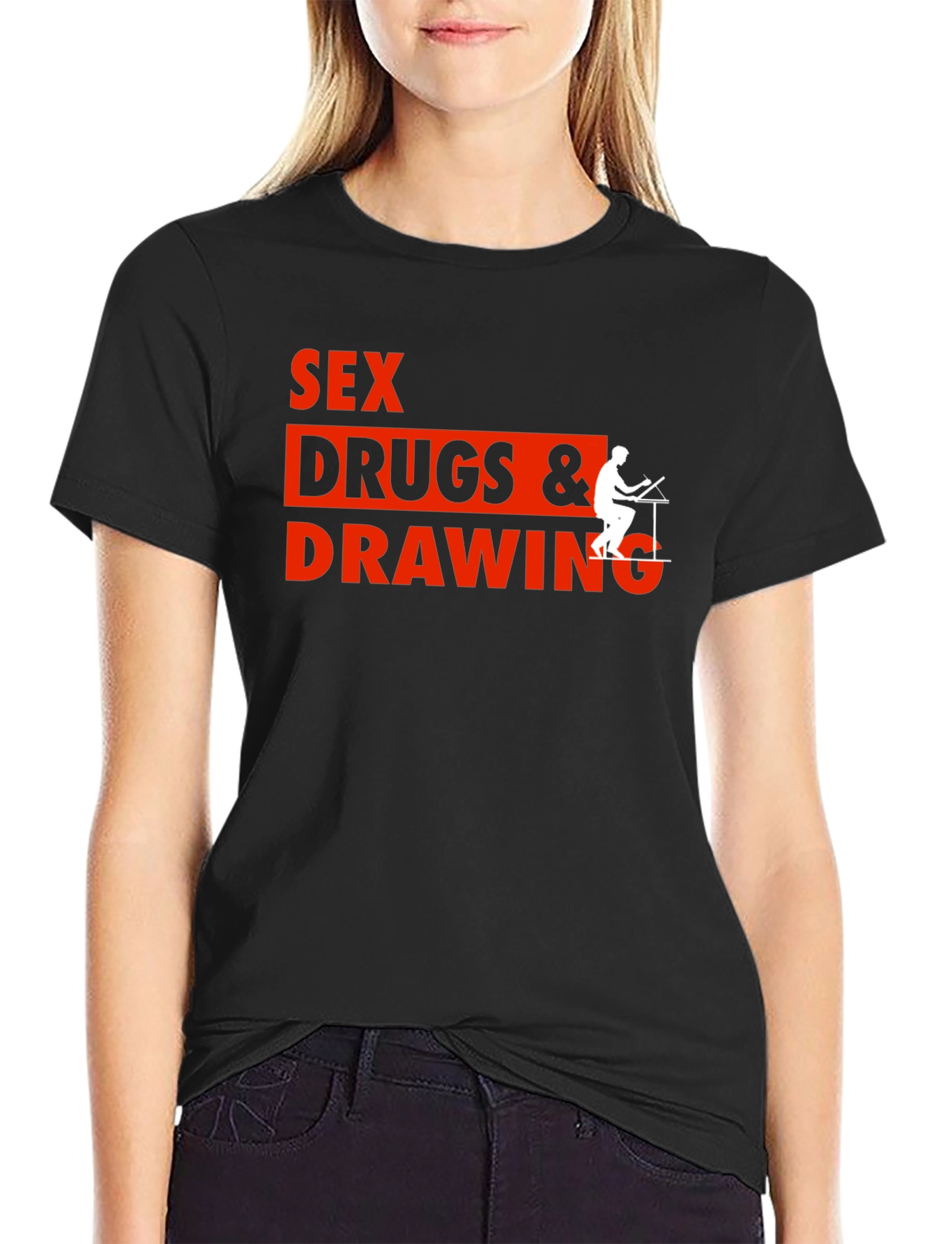 Sex Drugs & Drawing Graphic Tee