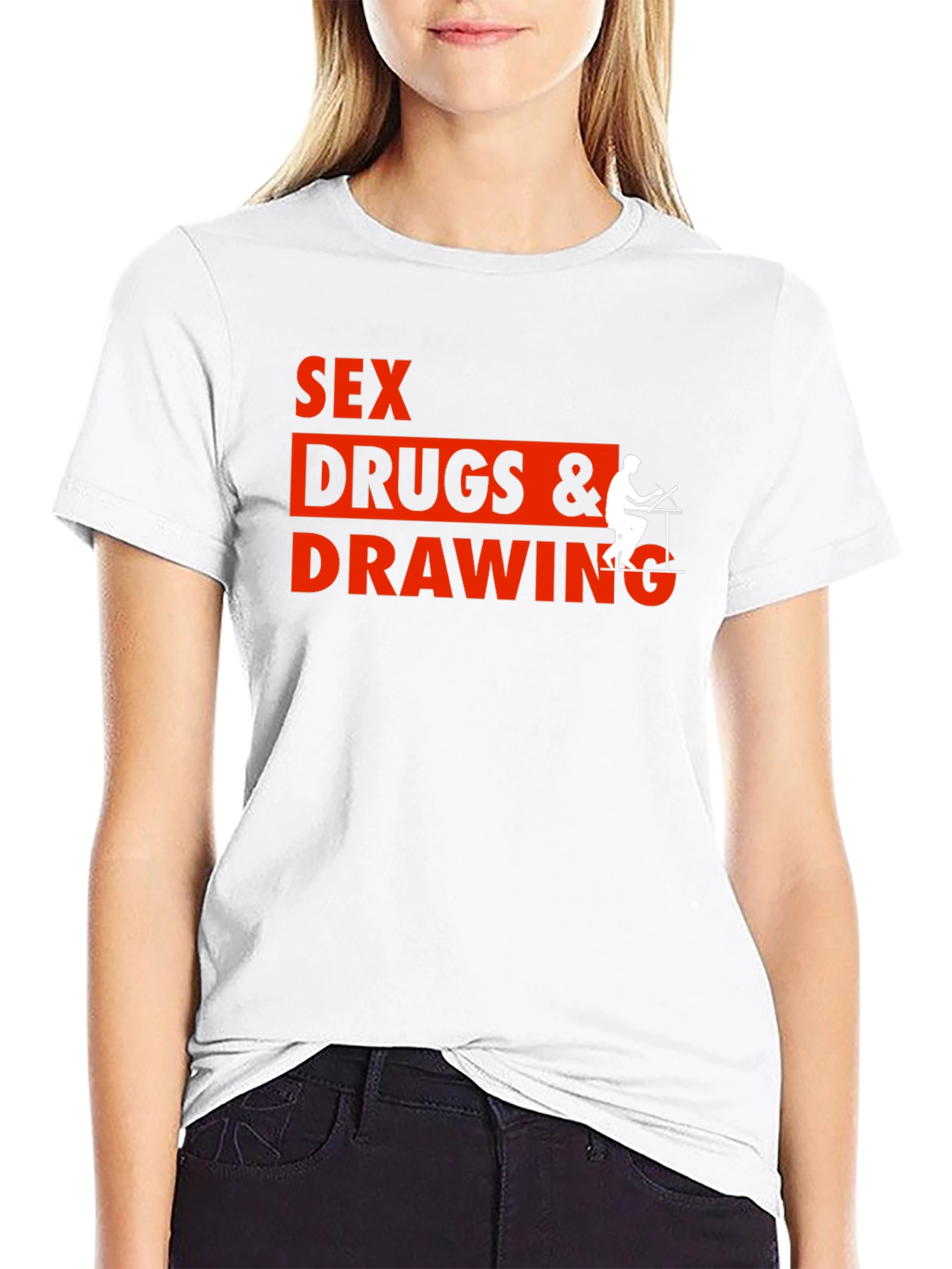 Sex Drugs & Drawing Graphic Tee